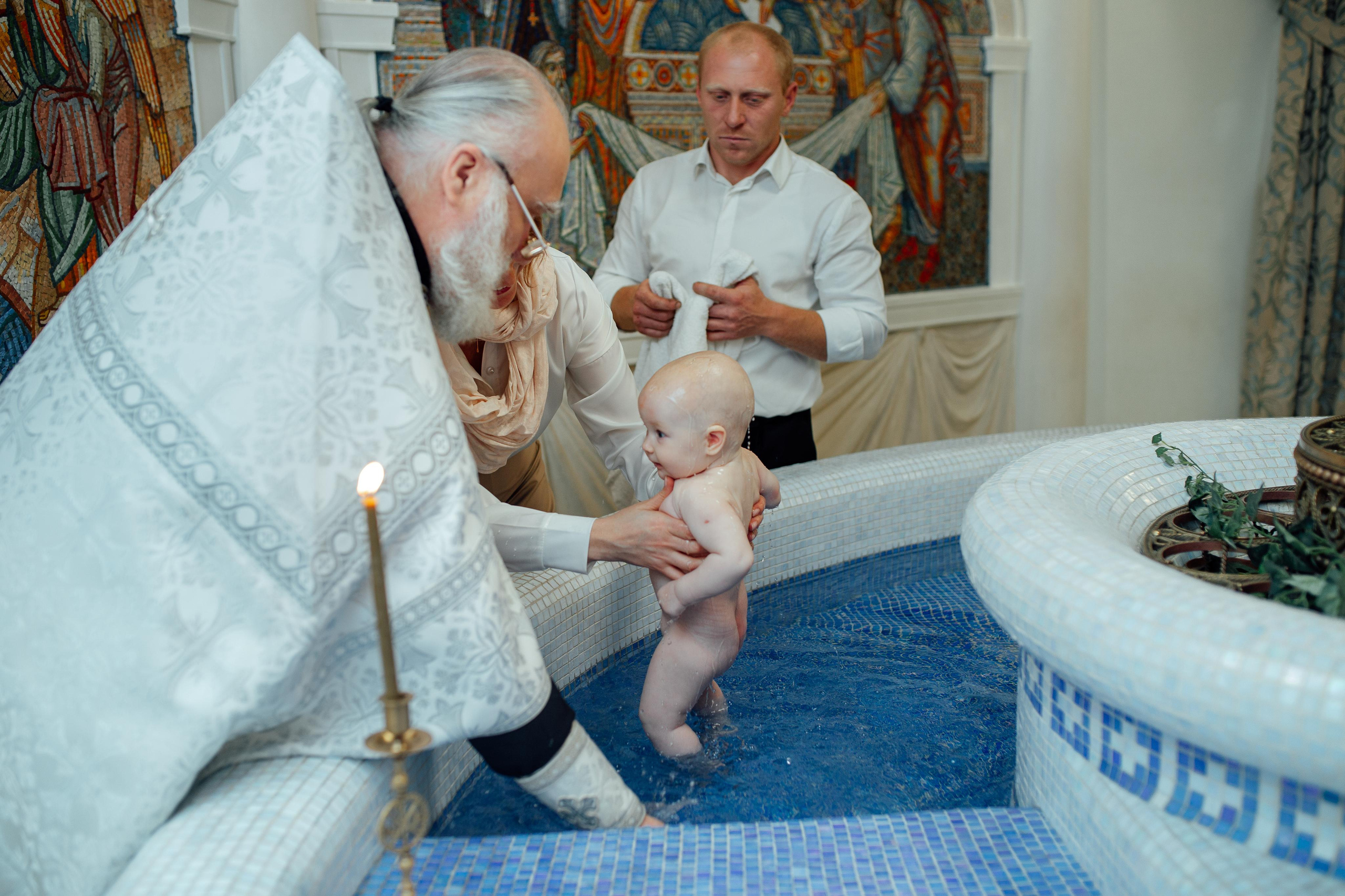 Крещение Эмилии, октябрь 22, храм Святой Троицы, Минск