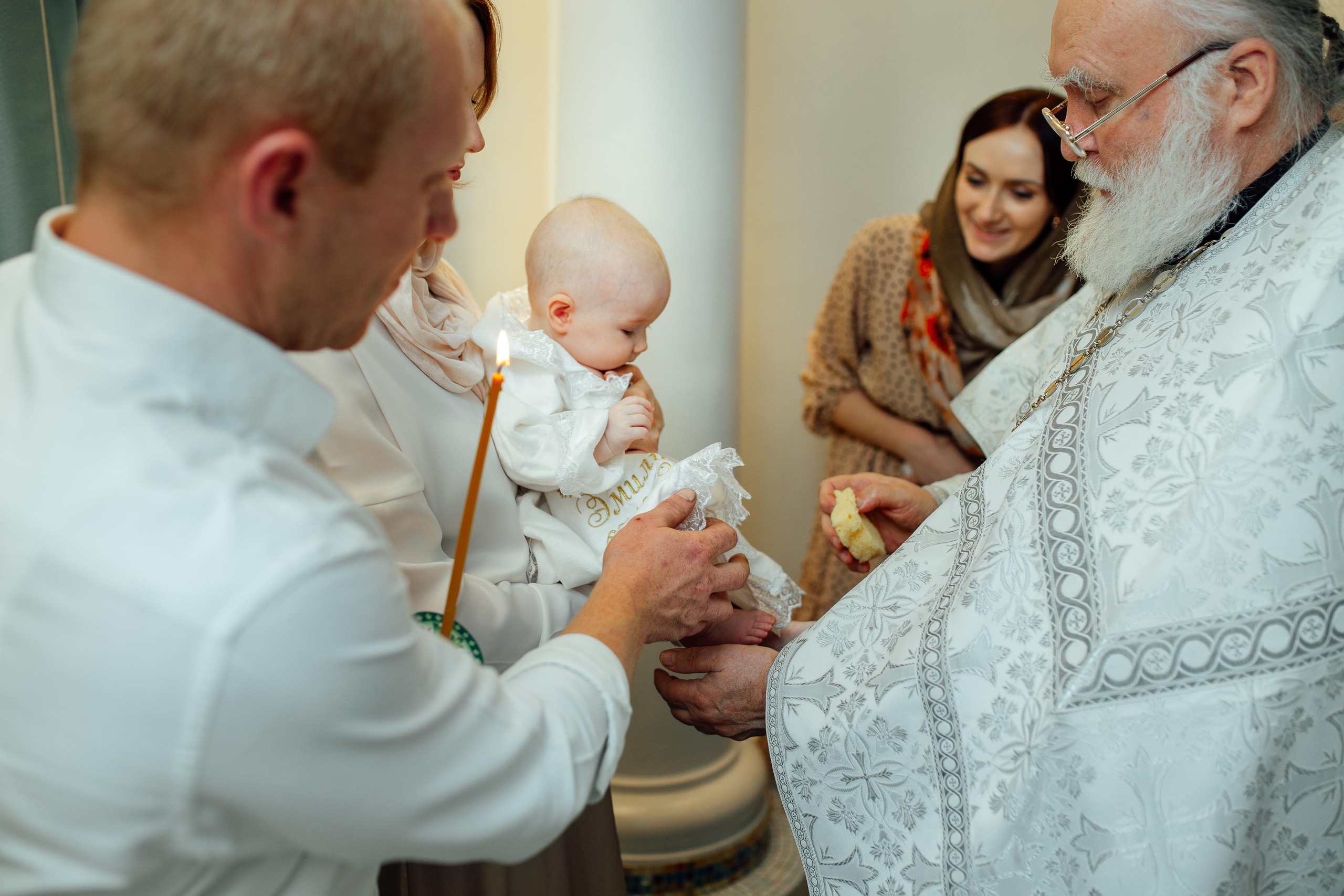 Крещение Эмилии, октябрь 22, храм Святой Троицы, Минск