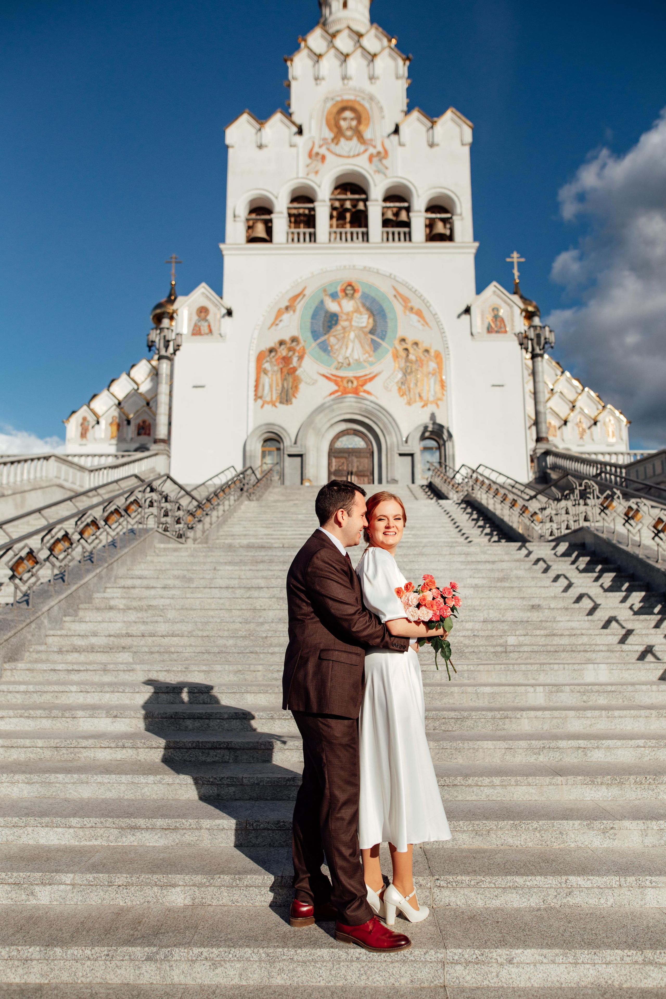 Кирилл и Александра, Храм Всех Святых, Минск октябрь 22