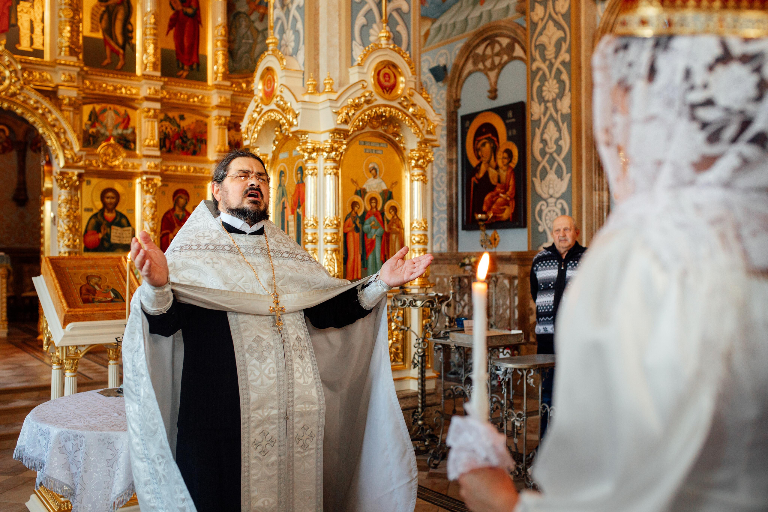 Кирилл и Александра, Храм Всех Святых, Минск октябрь 22