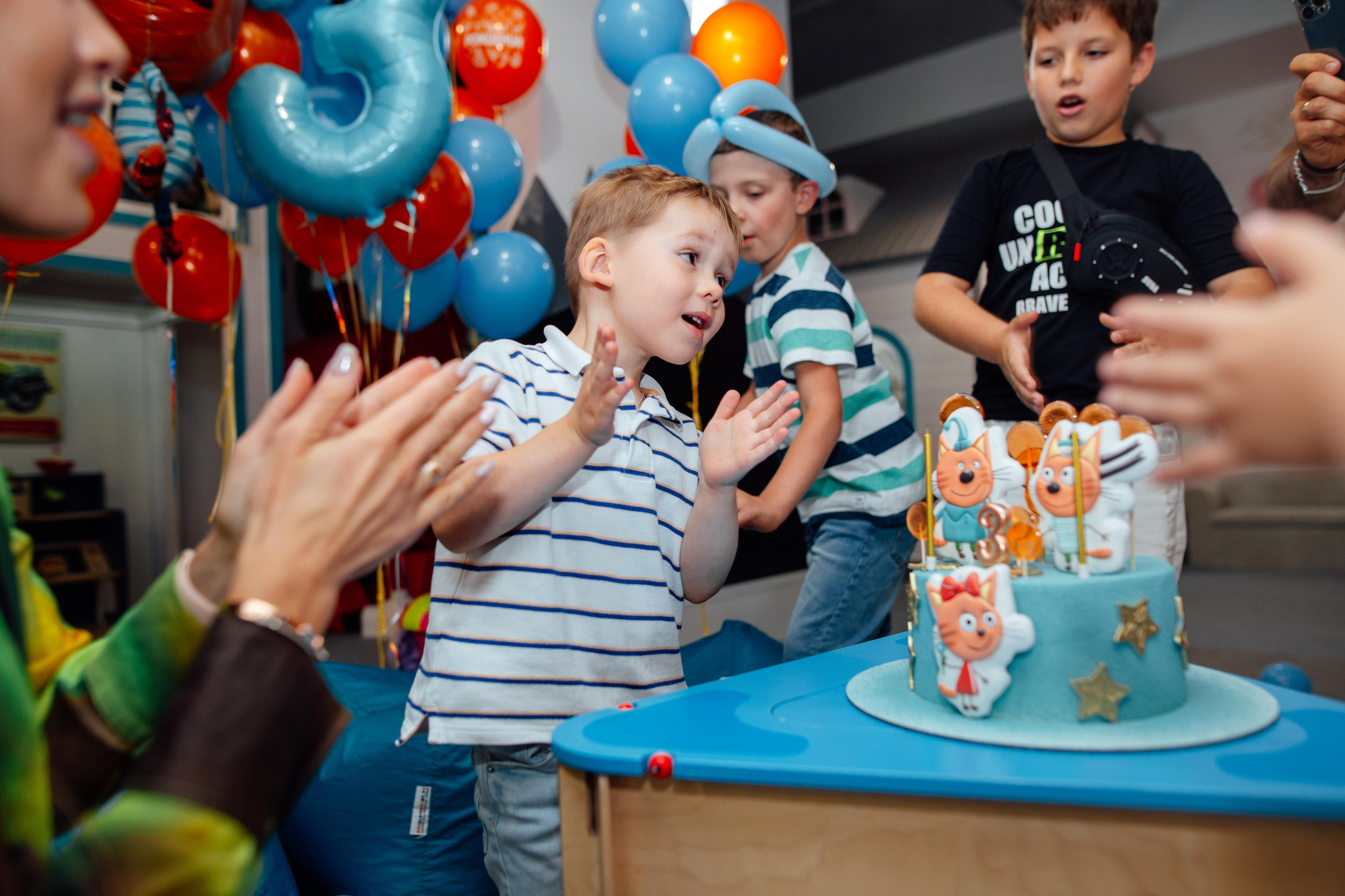 День рождение Даниила, 3 года, Мамслёт, август 22