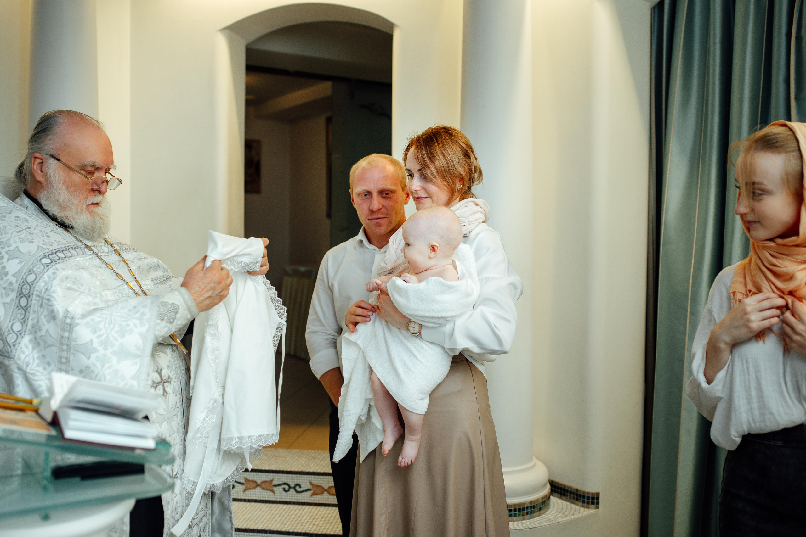 Крещение Эмилии, октябрь 22, храм Святой Троицы, Минск