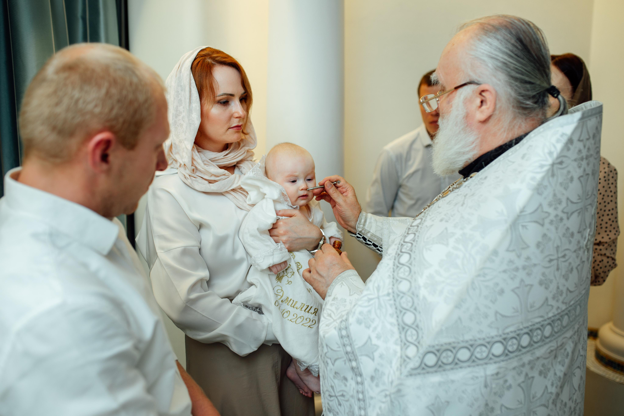 Крещение Эмилии, октябрь 22, храм Святой Троицы, Минск