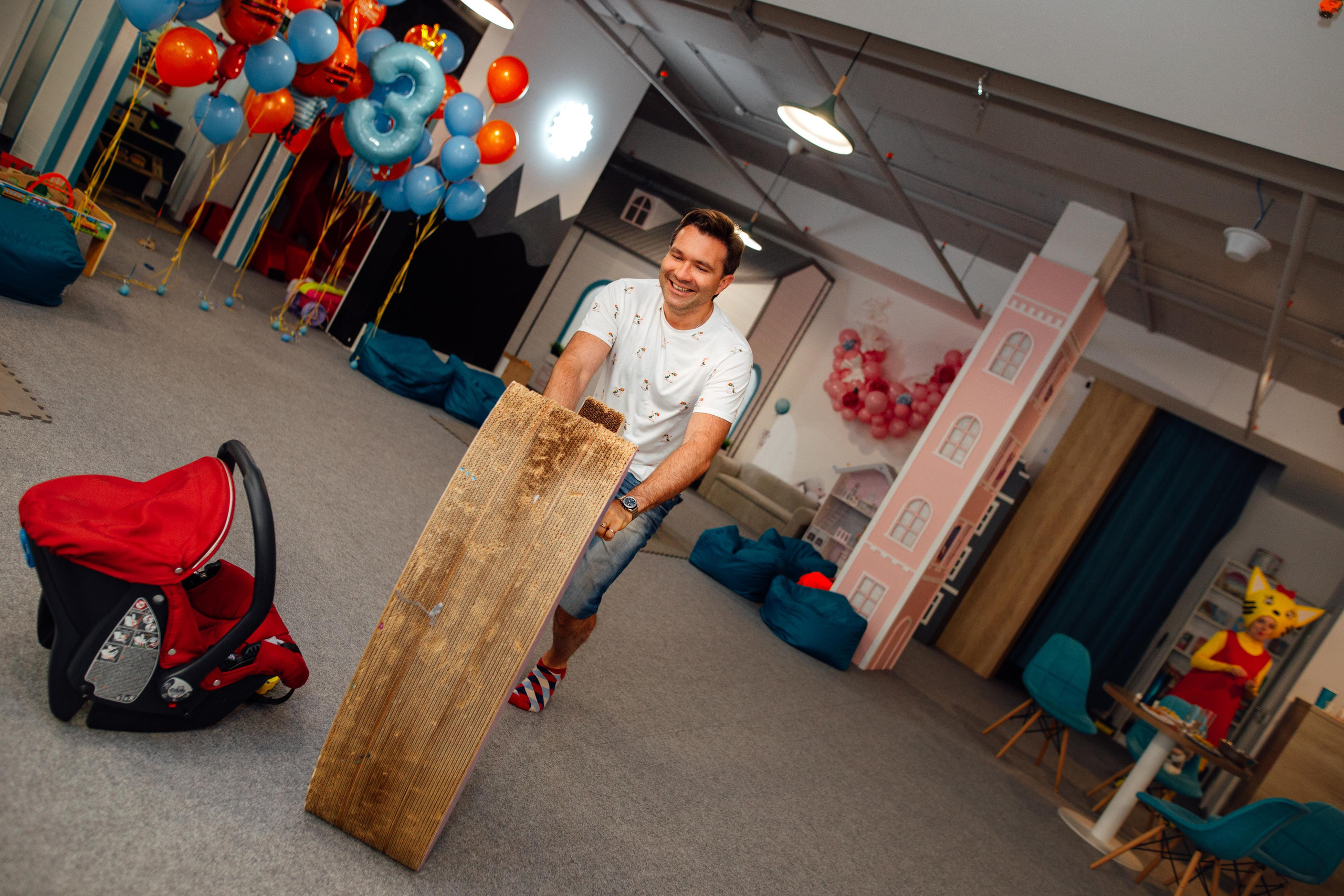 День рождение Даниила, 3 года, Мамслёт, август 22