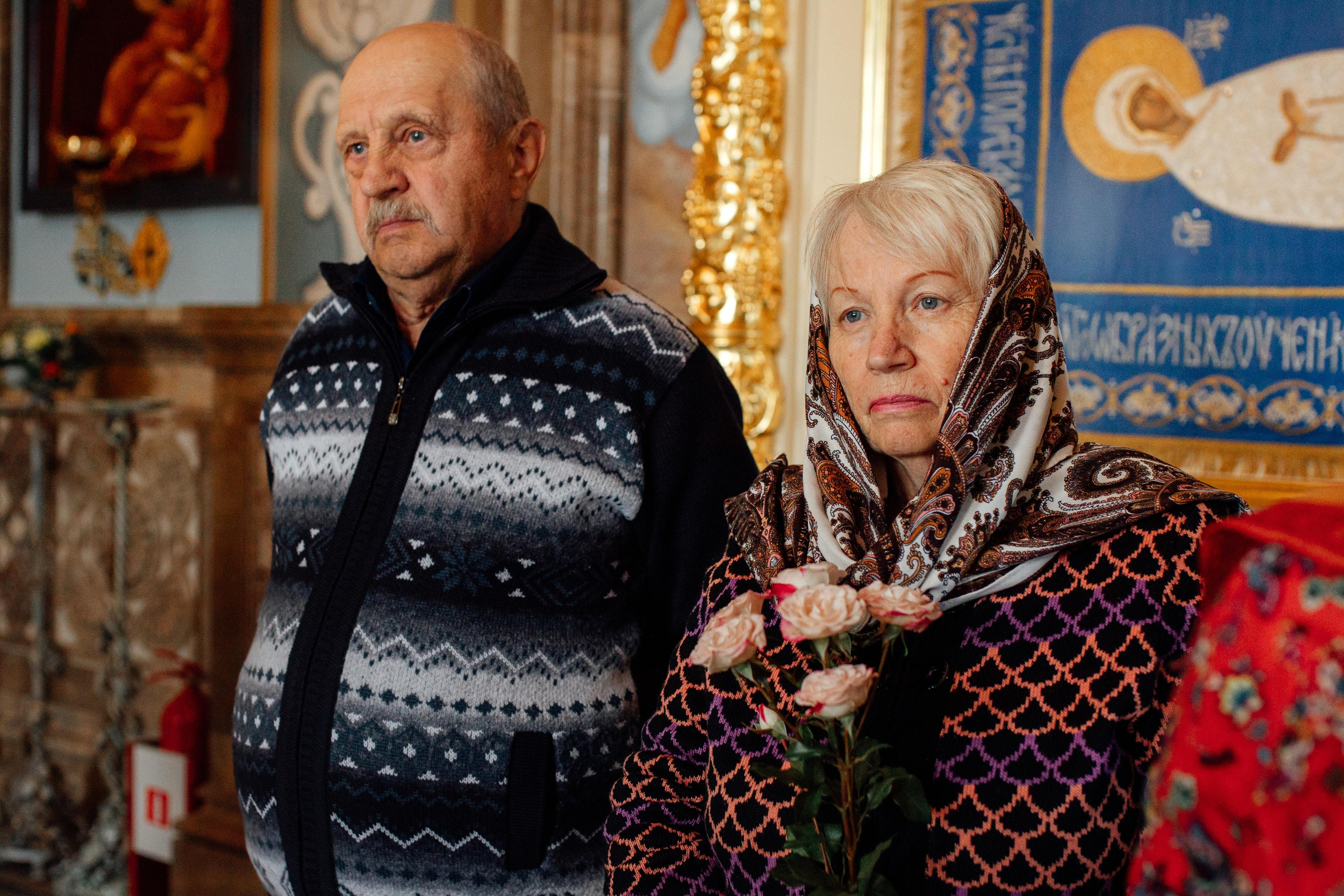 Кирилл и Александра, Храм Всех Святых, Минск октябрь 22