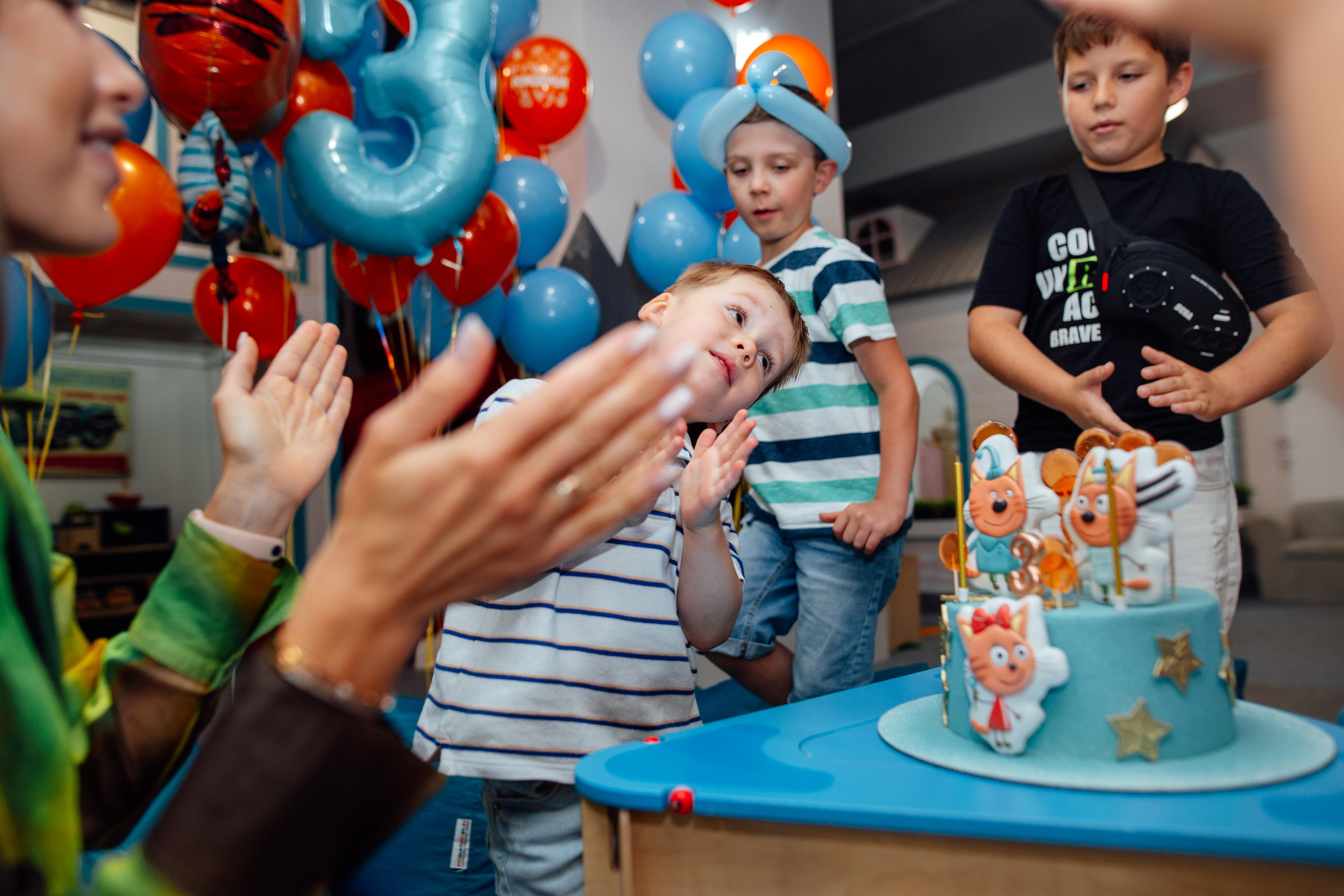 День рождение Даниила, 3 года, Мамслёт, август 22