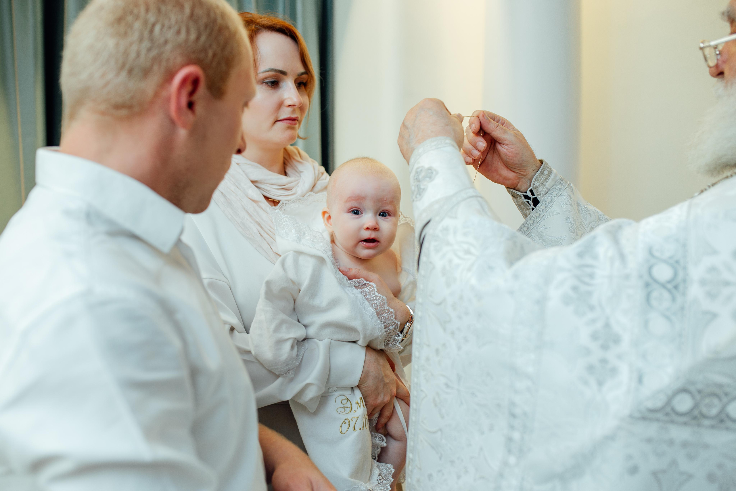 Крещение Эмилии, октябрь 22, храм Святой Троицы, Минск