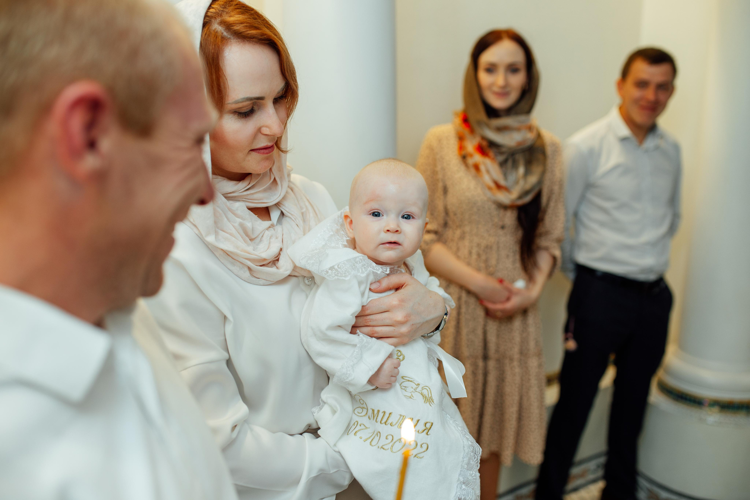 Крещение Эмилии, октябрь 22, храм Святой Троицы, Минск