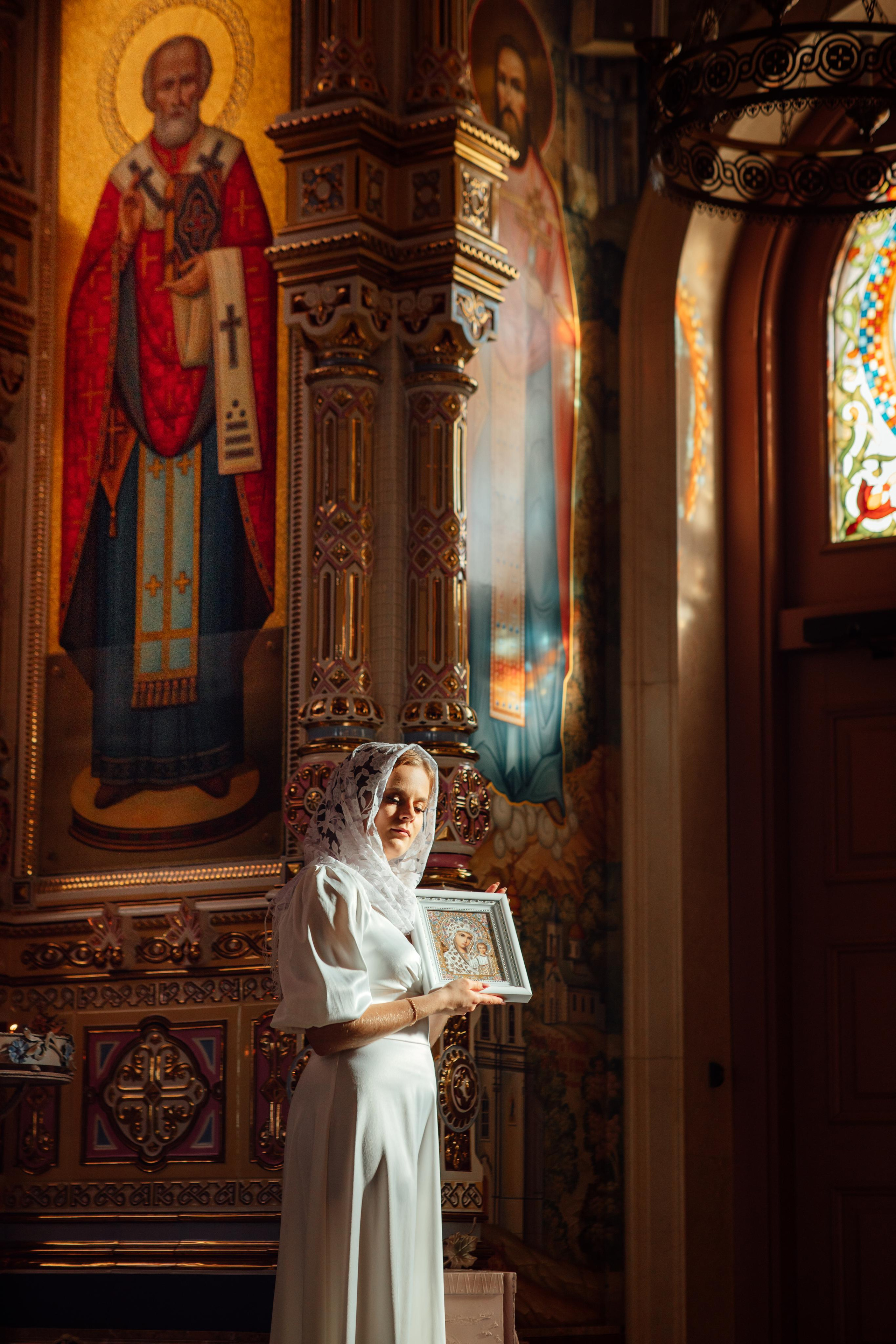 Кирилл и Александра, Храм Всех Святых, Минск октябрь 22