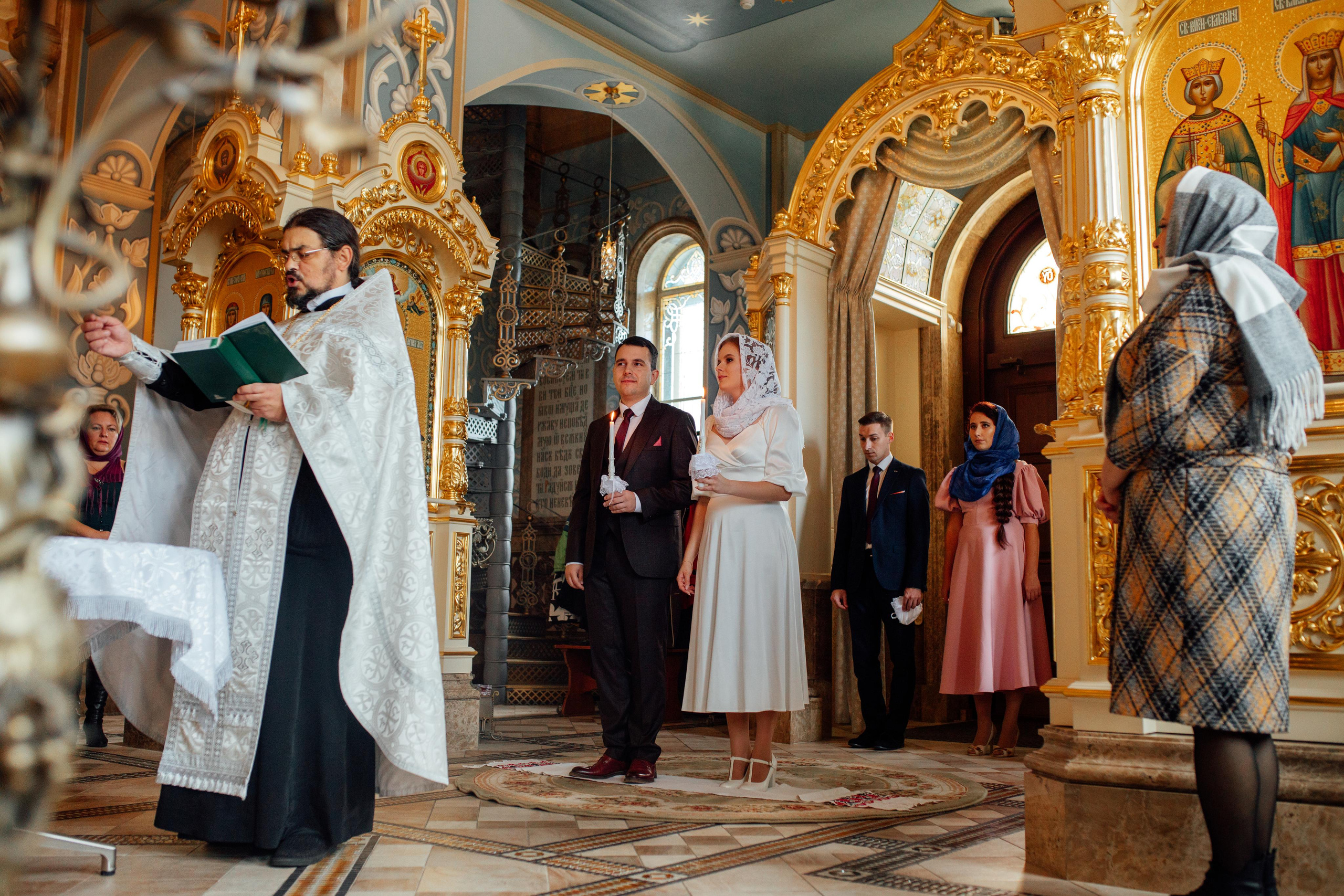 Кирилл и Александра, Храм Всех Святых, Минск октябрь 22