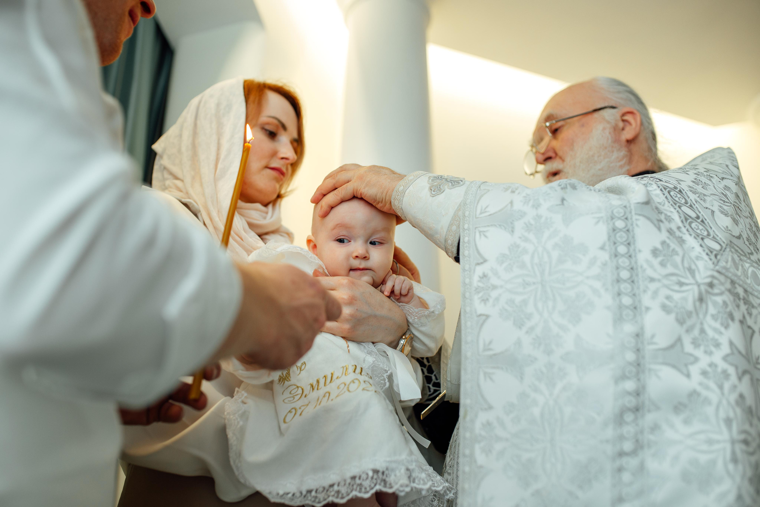 Крещение Эмилии, октябрь 22, храм Святой Троицы, Минск