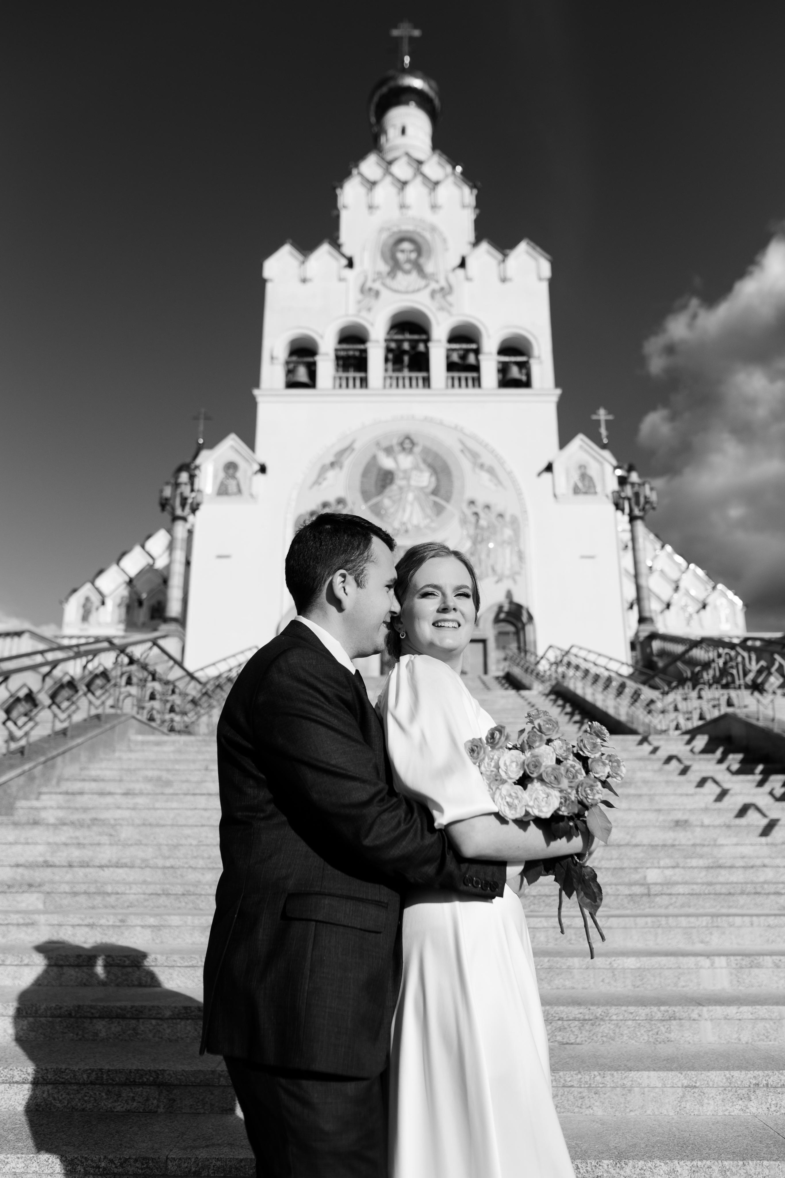 Кирилл и Александра, Храм Всех Святых, Минск октябрь 22