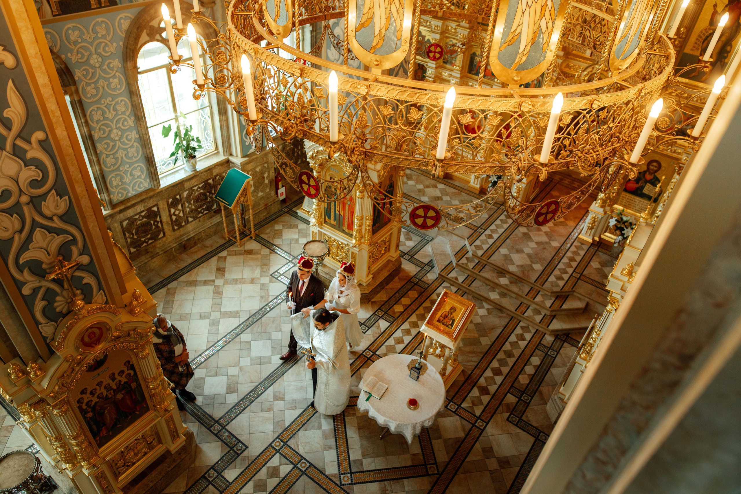 Кирилл и Александра, Храм Всех Святых, Минск октябрь 22