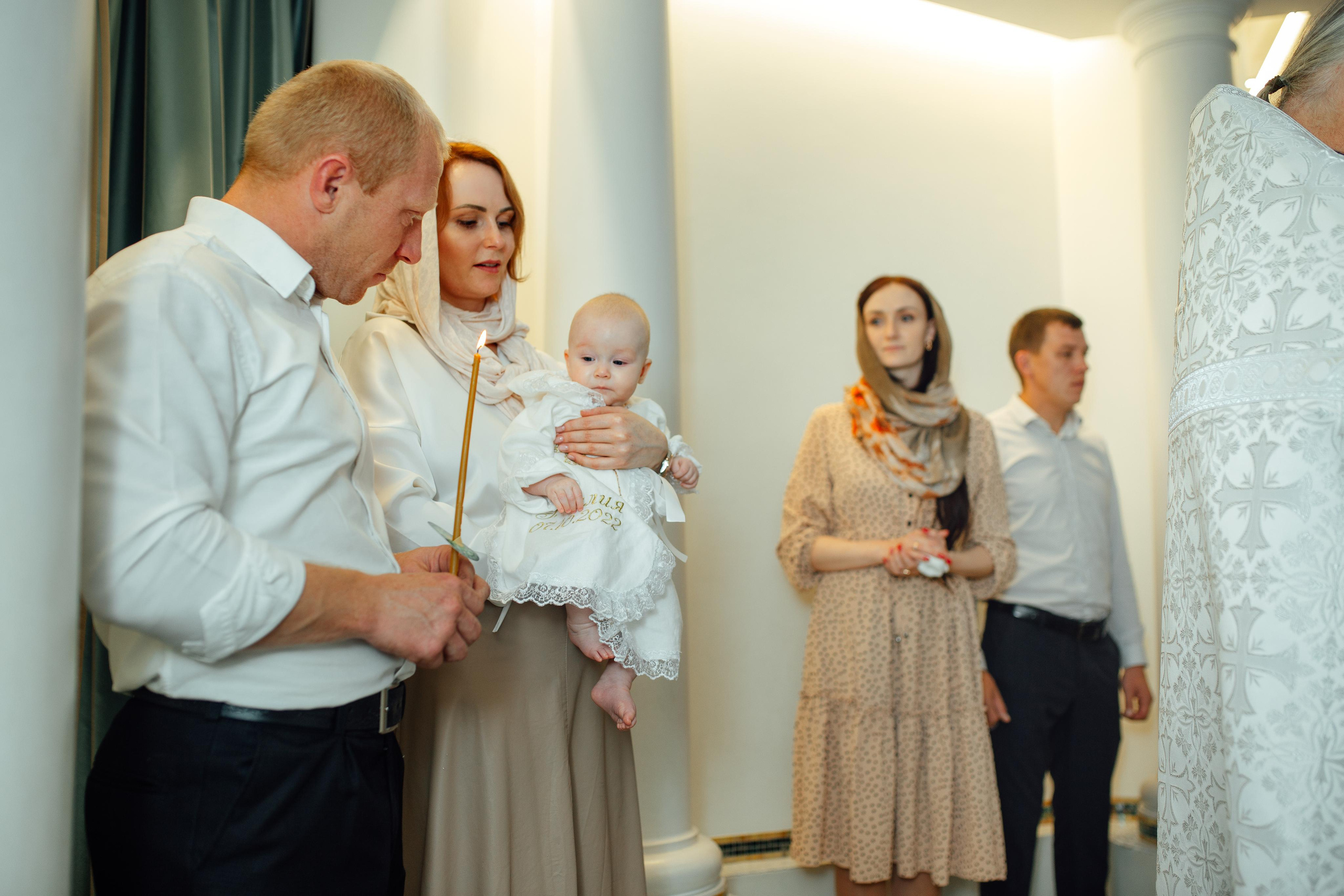 Крещение Эмилии, октябрь 22, храм Святой Троицы, Минск