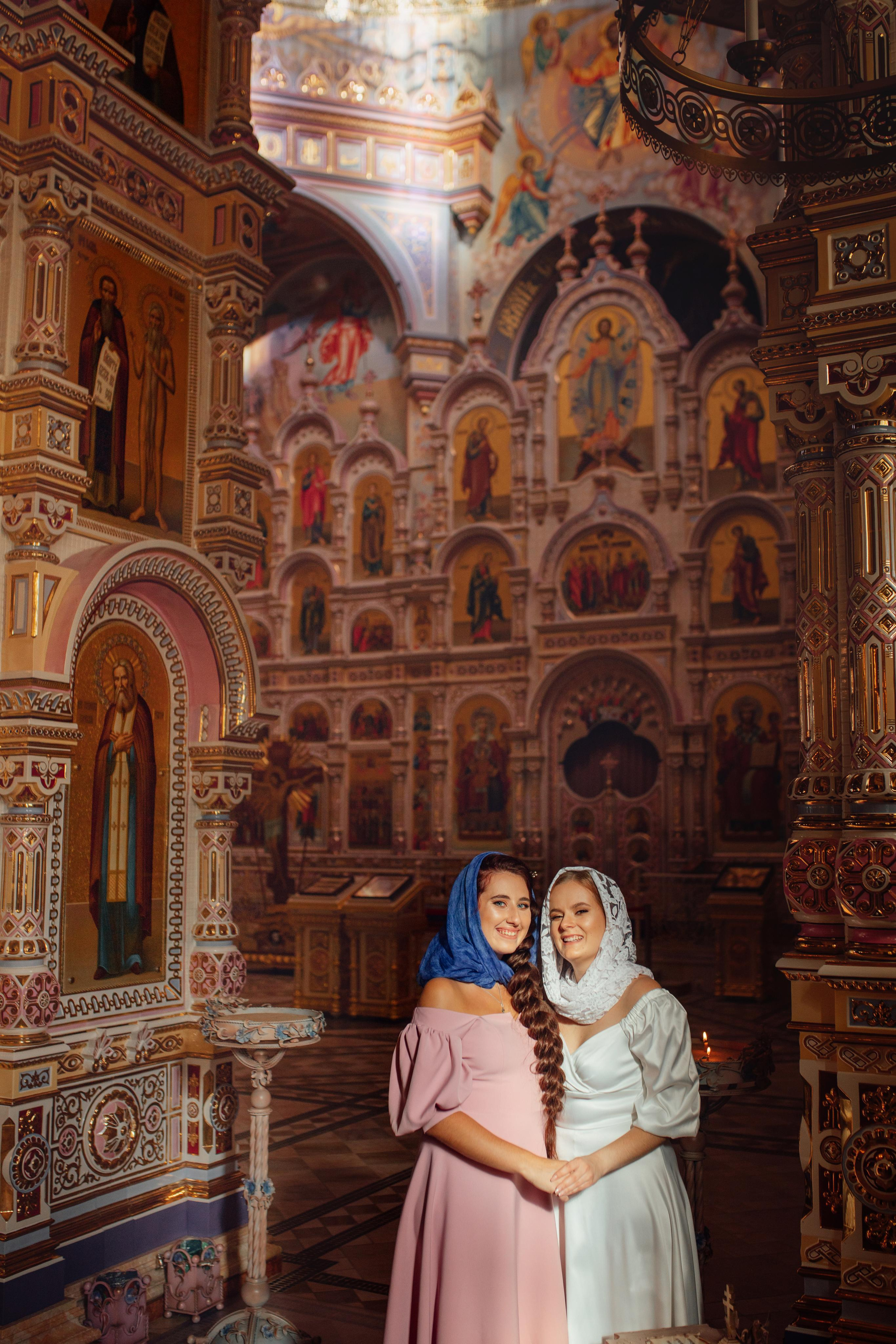 Кирилл и Александра, Храм Всех Святых, Минск октябрь 22