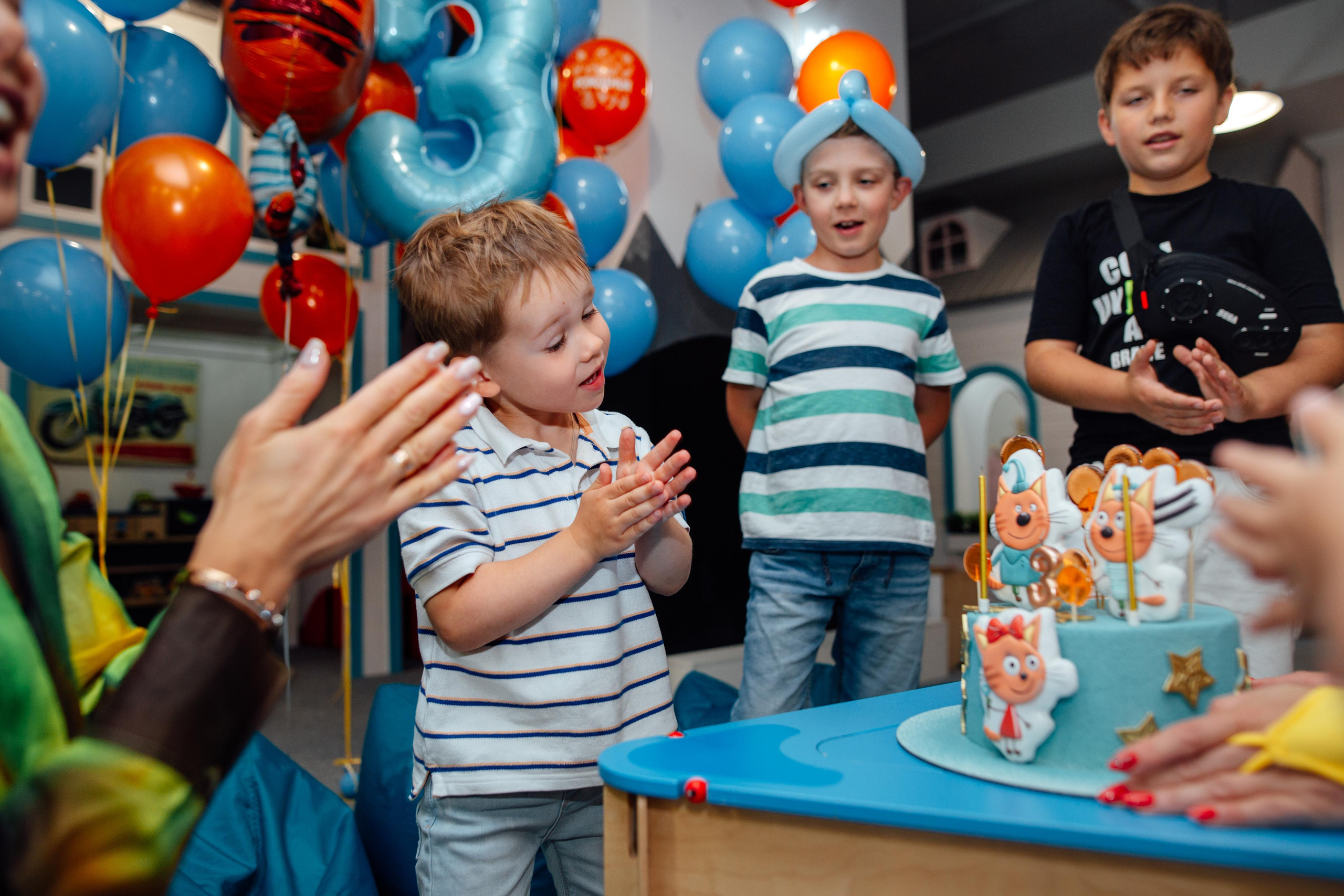 День рождение Даниила, 3 года, Мамслёт, август 22