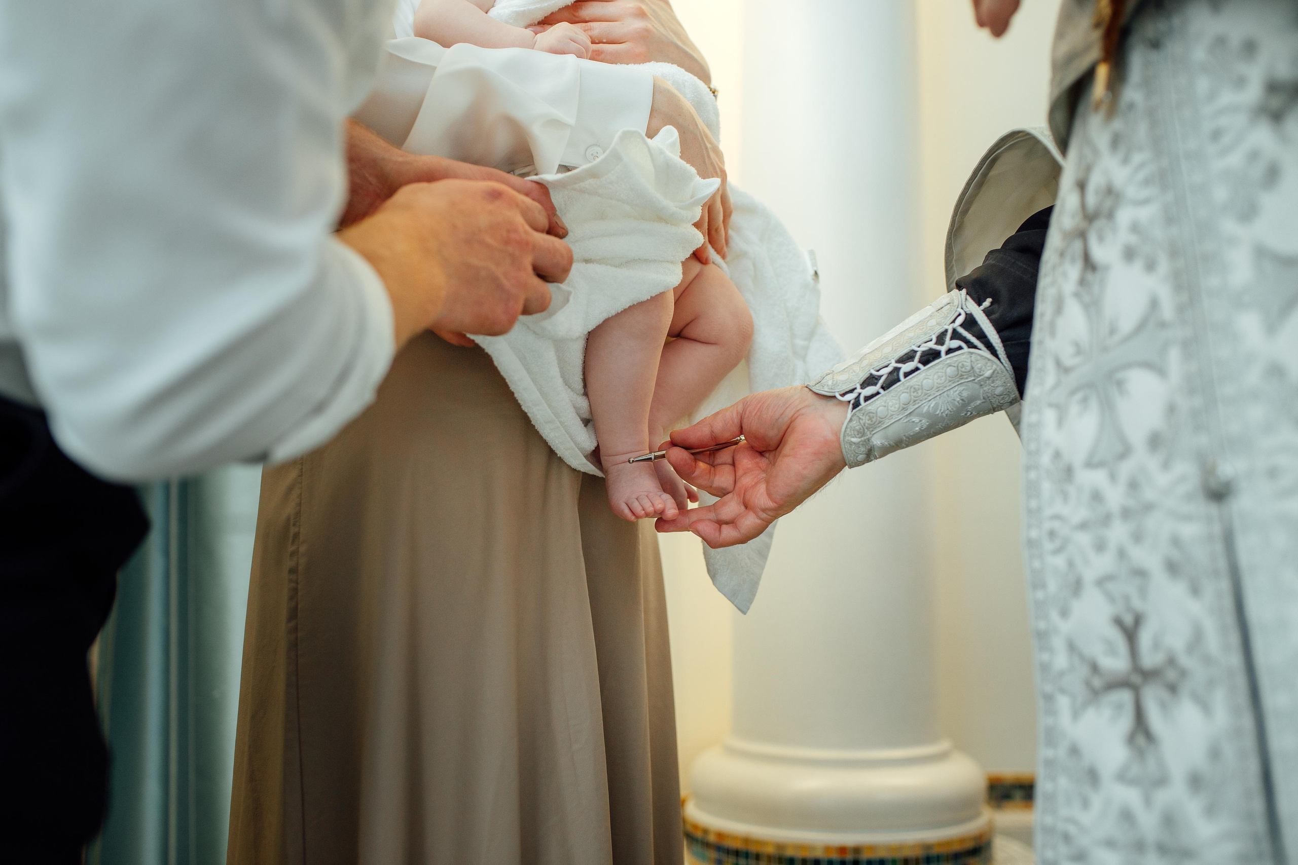 Крещение Эмилии, октябрь 22, храм Святой Троицы, Минск