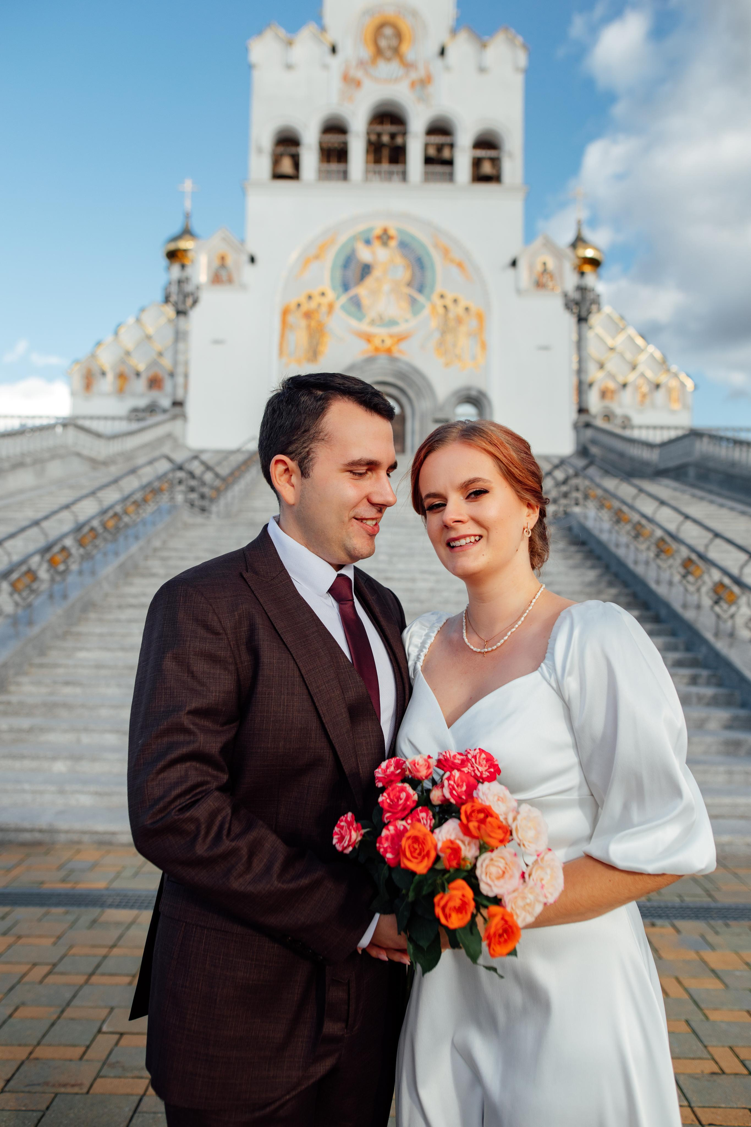 Кирилл и Александра, Храм Всех Святых, Минск октябрь 22