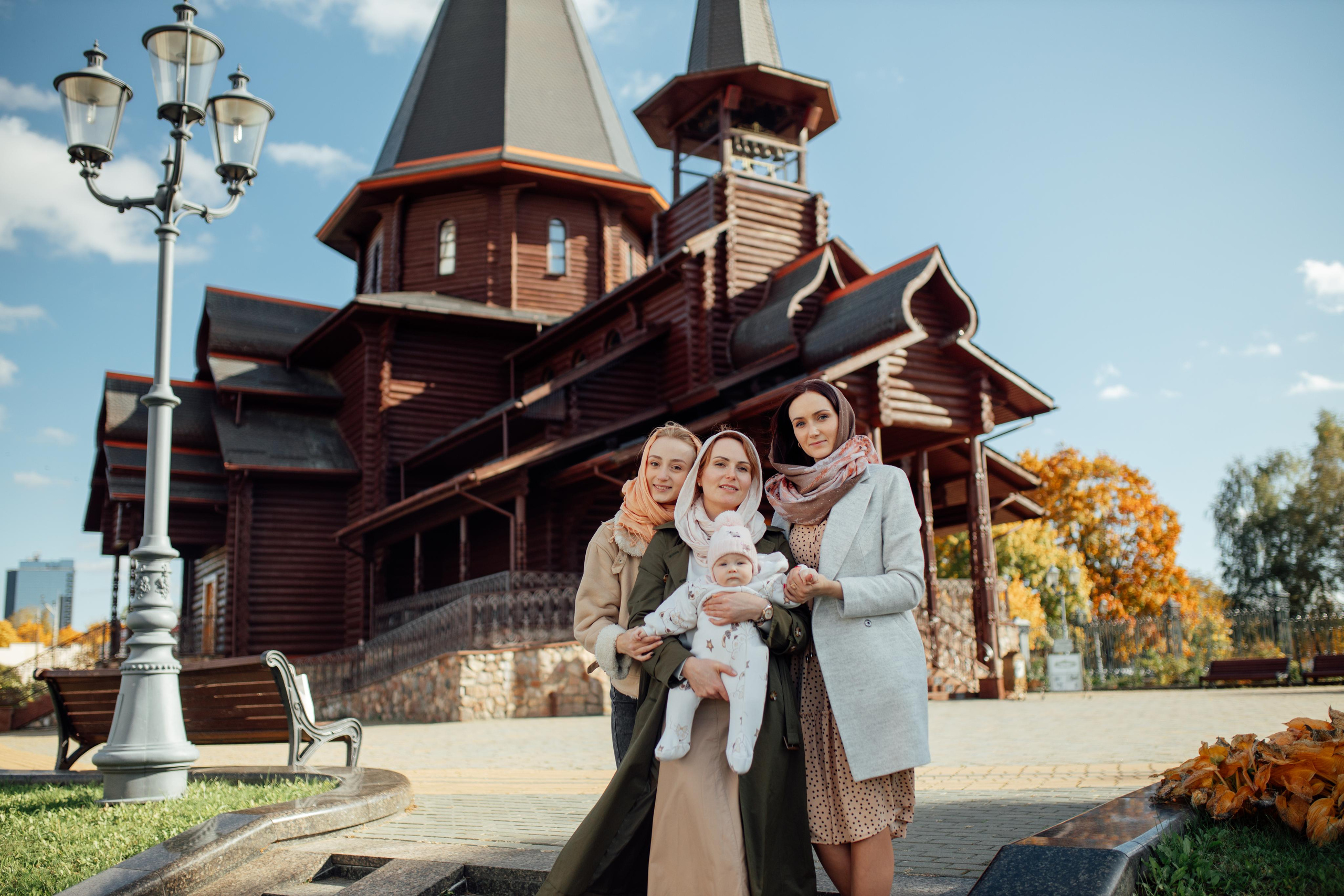 Крещение Эмилии, октябрь 22, храм Святой Троицы, Минск