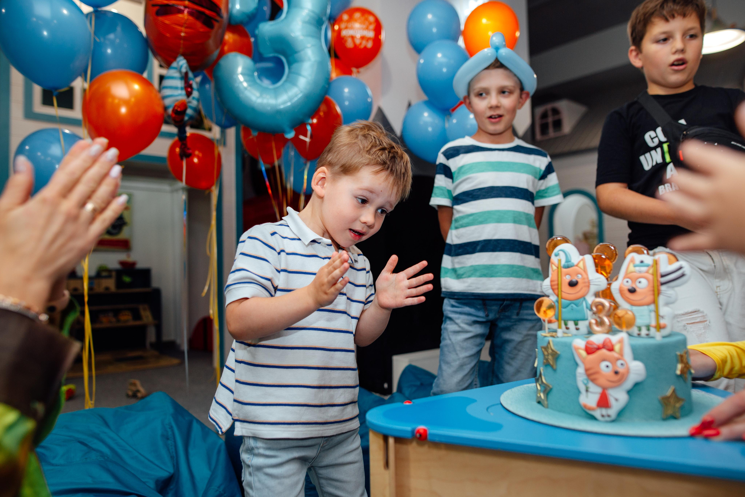 День рождение Даниила, 3 года, Мамслёт, август 22