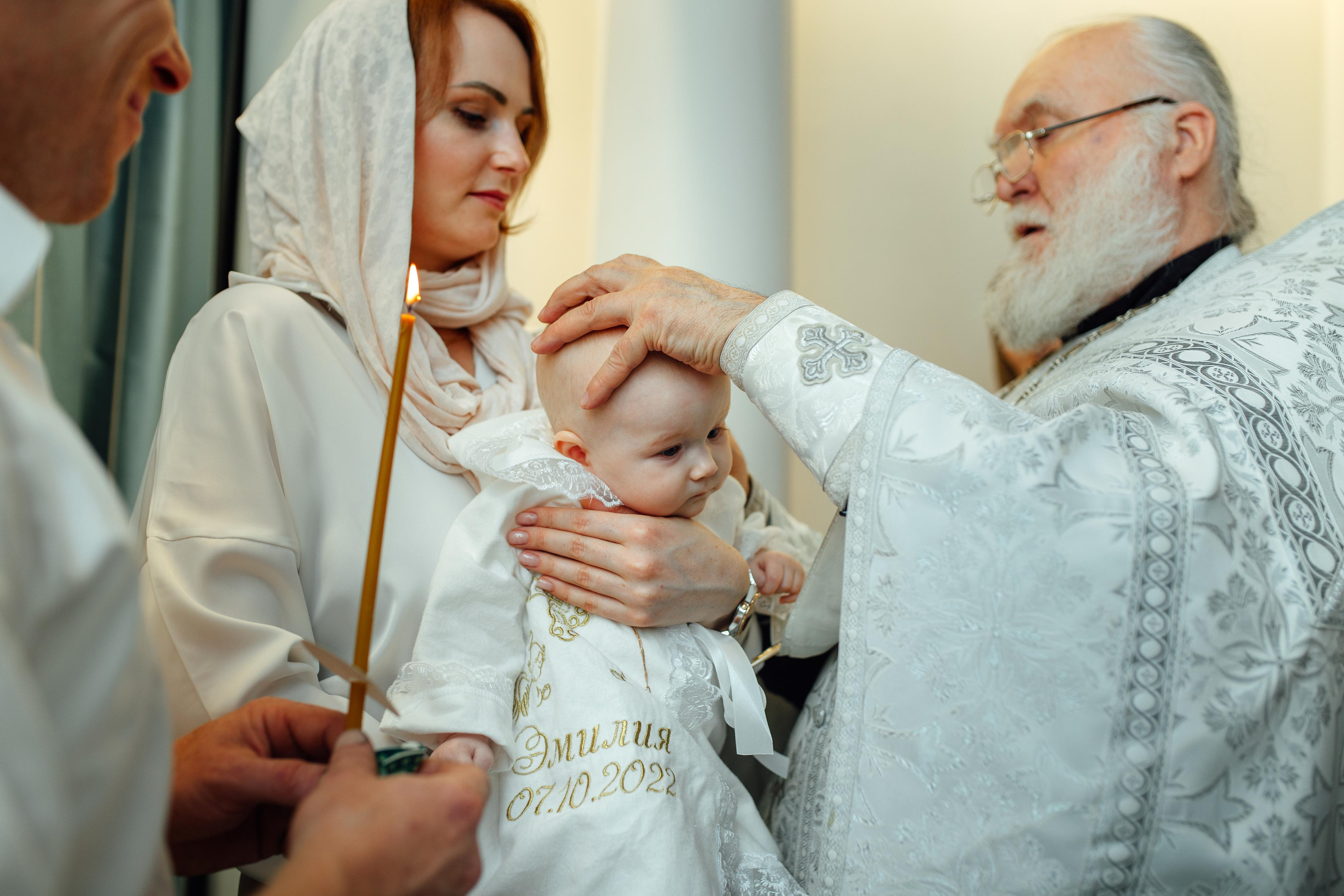 Крещение Эмилии, октябрь 22, храм Святой Троицы, Минск