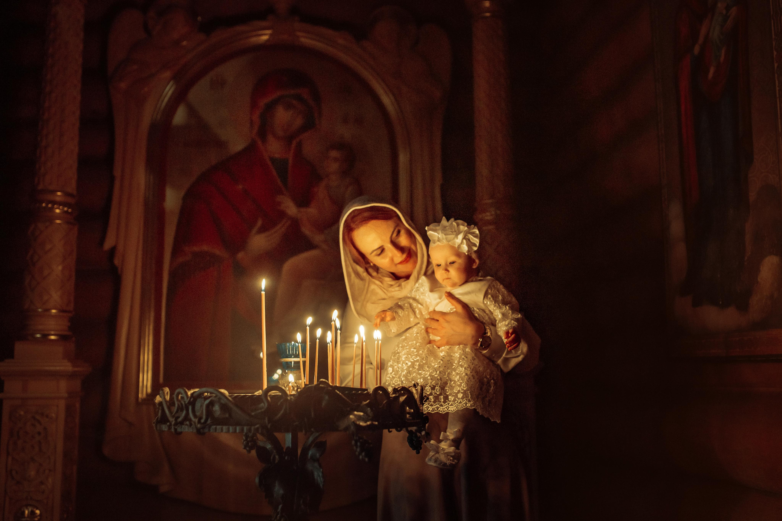 Крещение Эмилии, октябрь 22, храм Святой Троицы, Минск