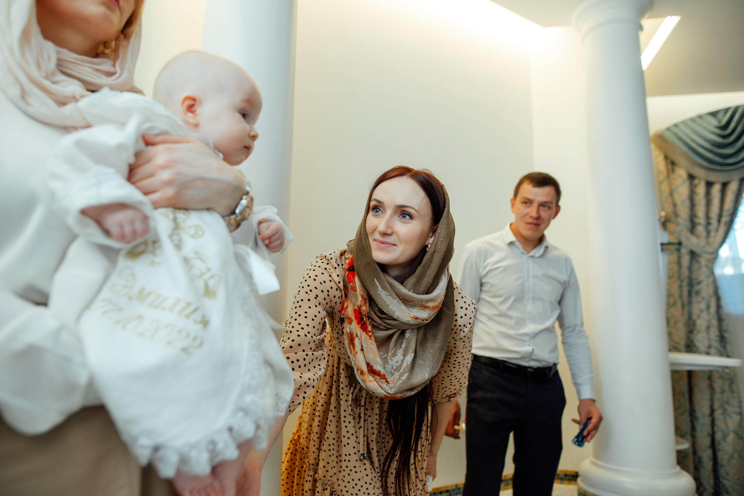 Крещение Эмилии, октябрь 22, храм Святой Троицы, Минск