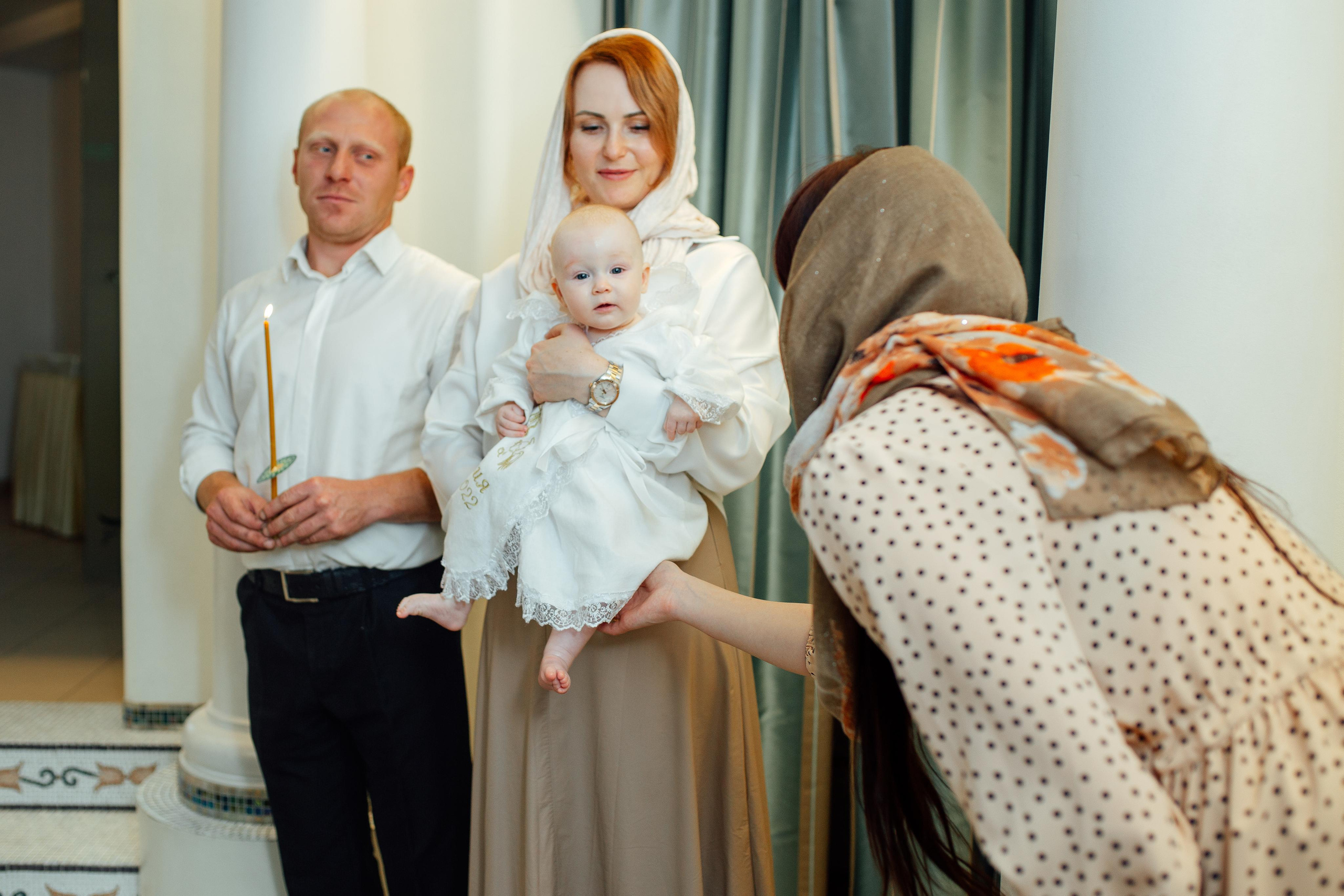 Крещение Эмилии, октябрь 22, храм Святой Троицы, Минск