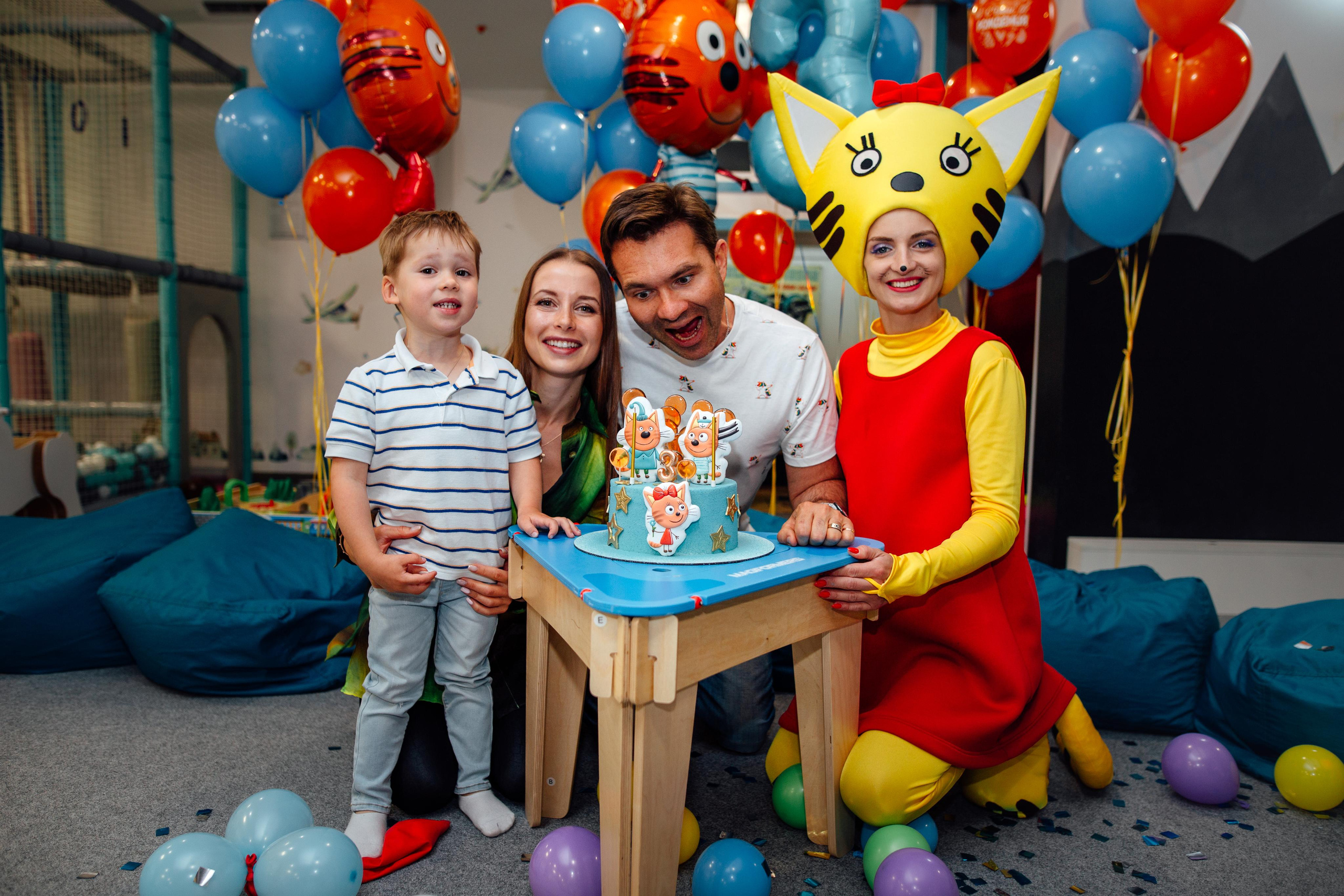 День рождение Даниила, 3 года, Мамслёт, август 22