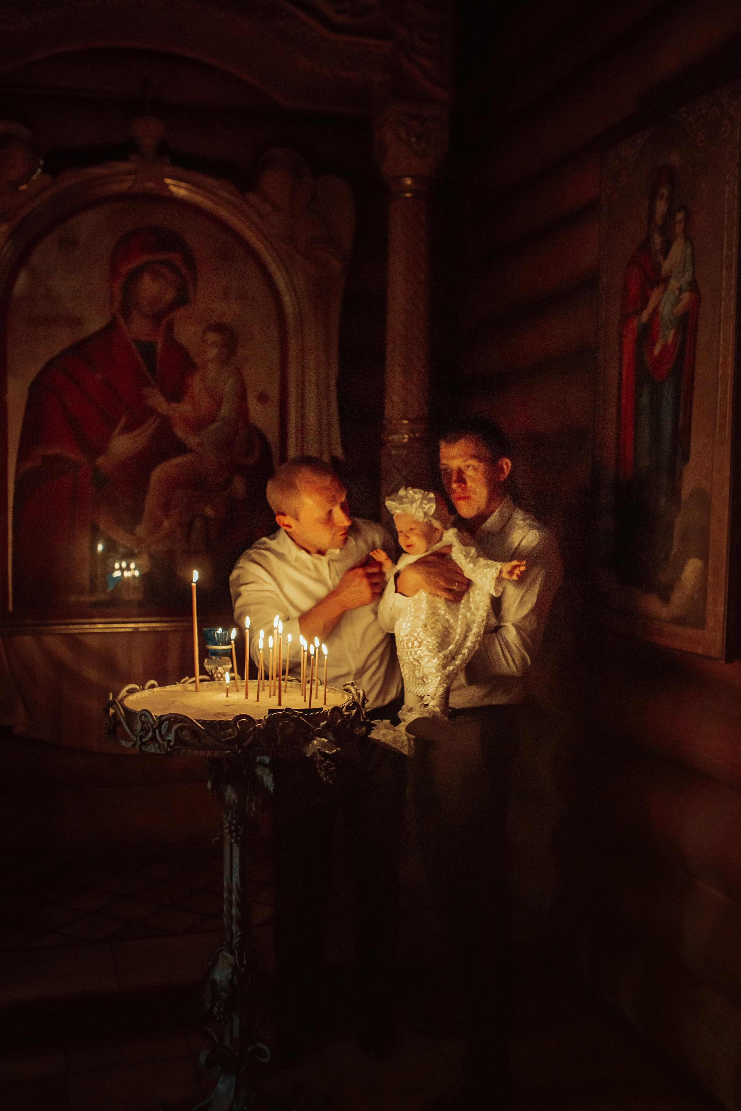 Крещение Эмилии, октябрь 22, храм Святой Троицы, Минск