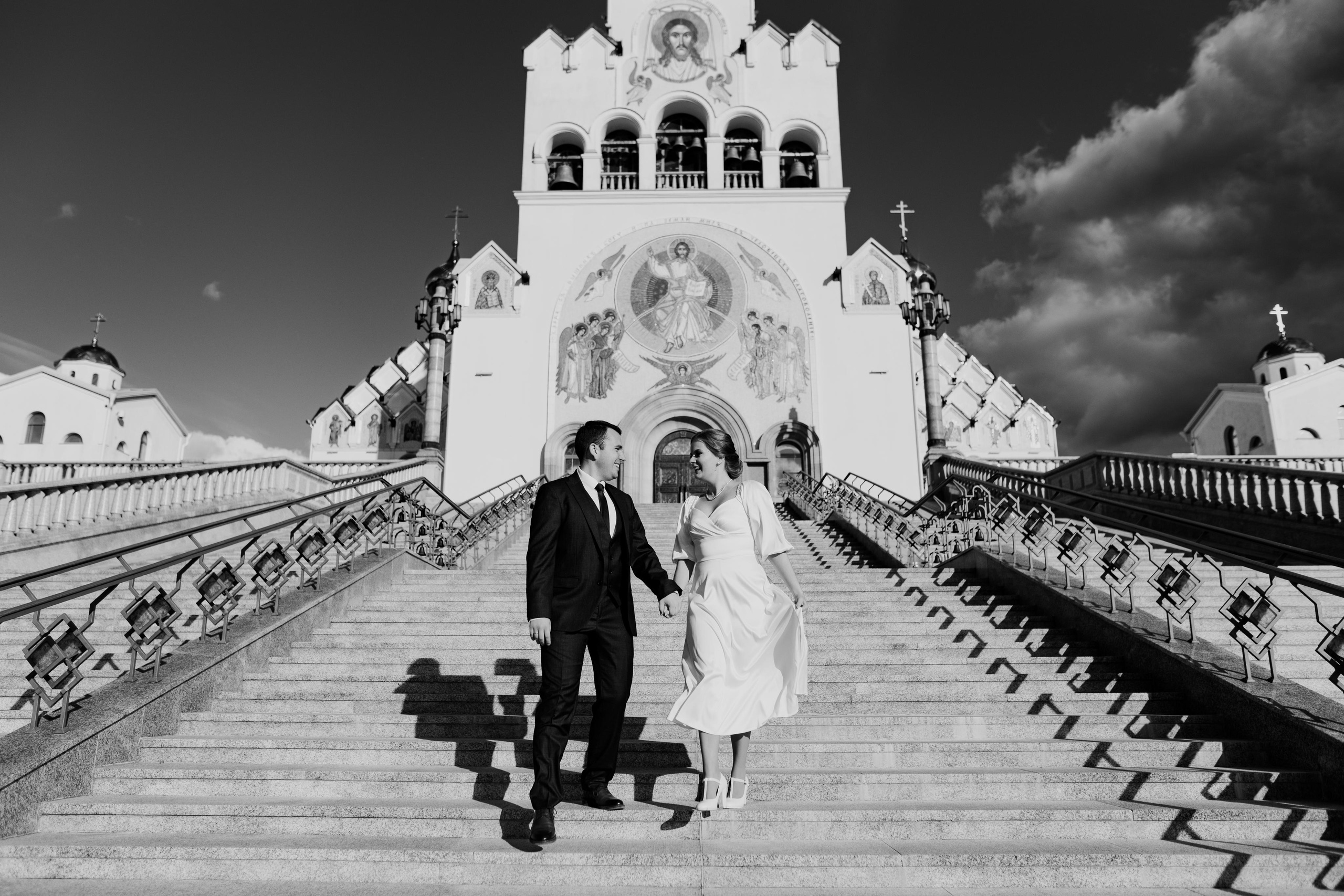 Кирилл и Александра, Храм Всех Святых, Минск октябрь 22