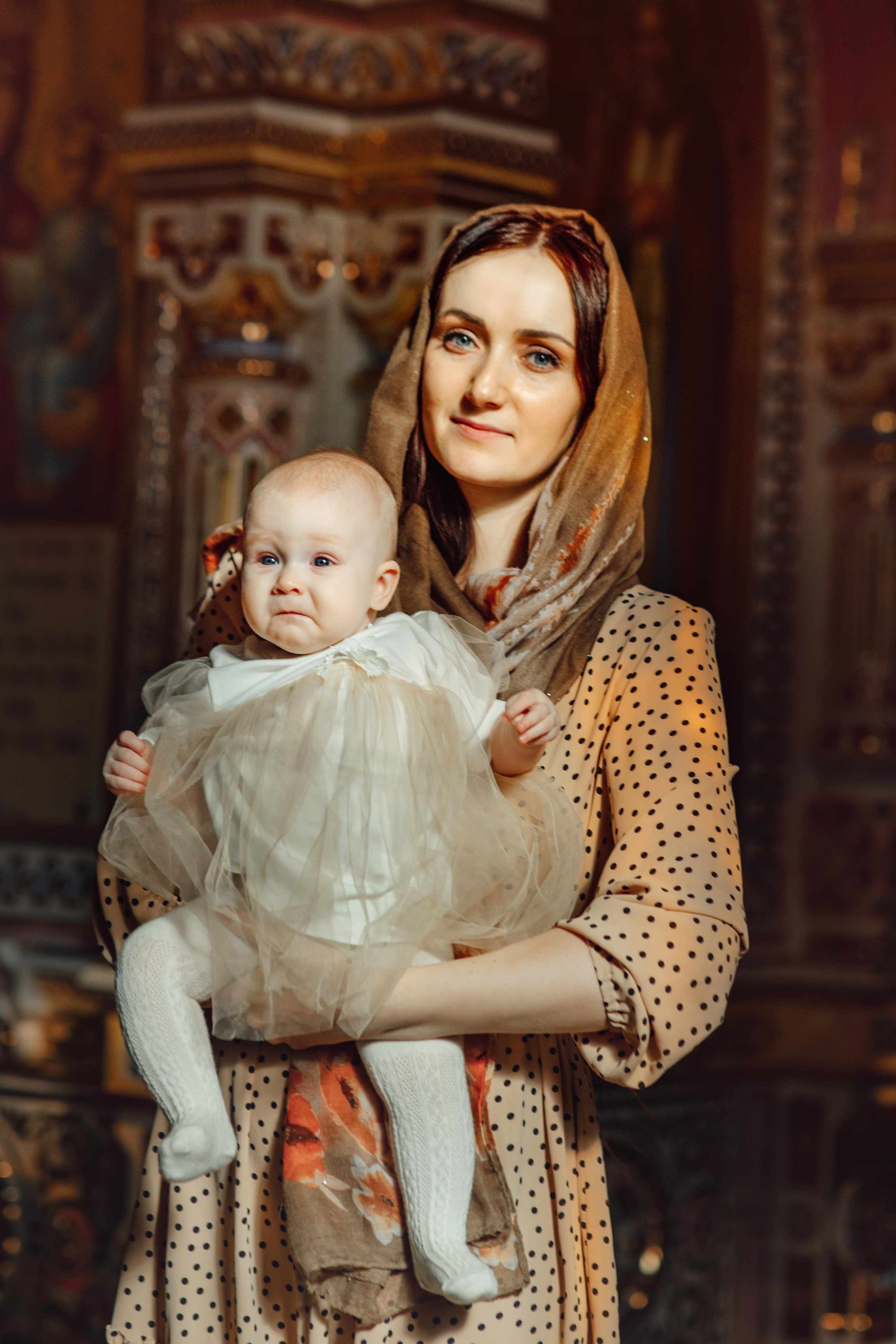 Крещение Эмилии, октябрь 22, храм Святой Троицы, Минск