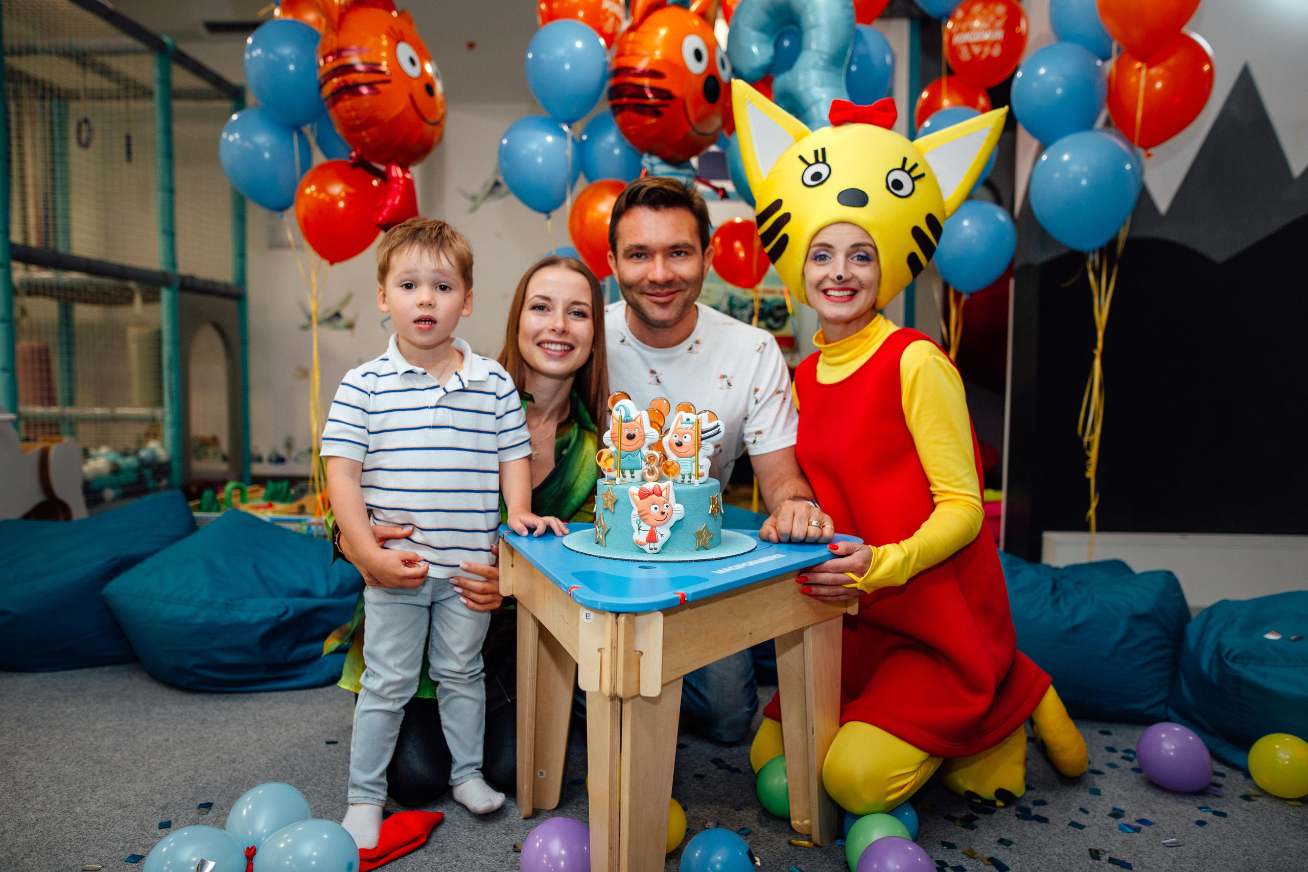 День рождение Даниила, 3 года, Мамслёт, август 22