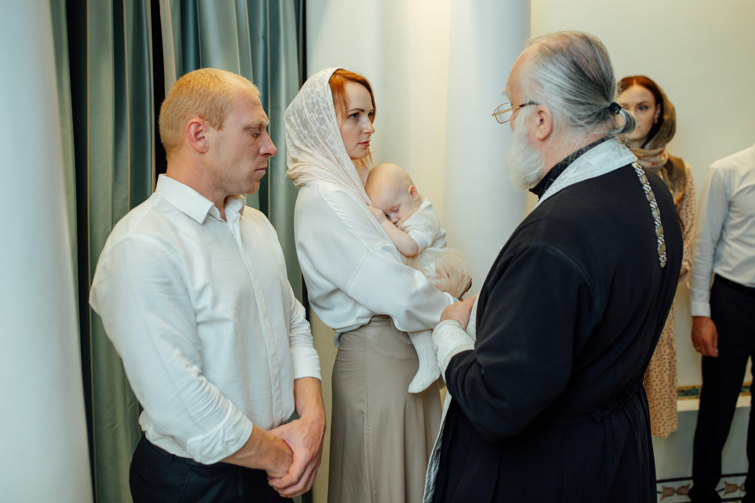 Крещение Эмилии, октябрь 22, храм Святой Троицы, Минск