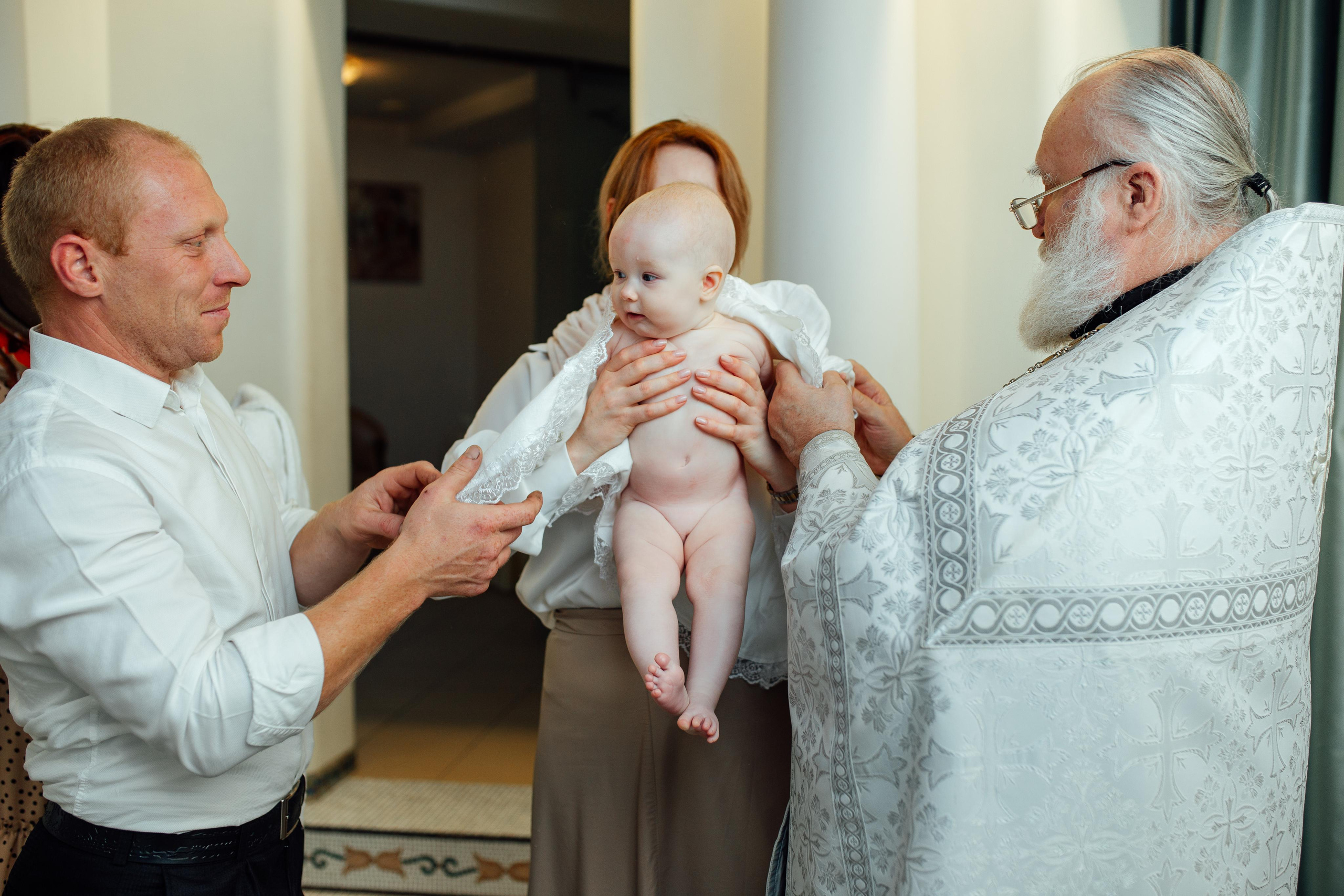 Крещение Эмилии, октябрь 22, храм Святой Троицы, Минск