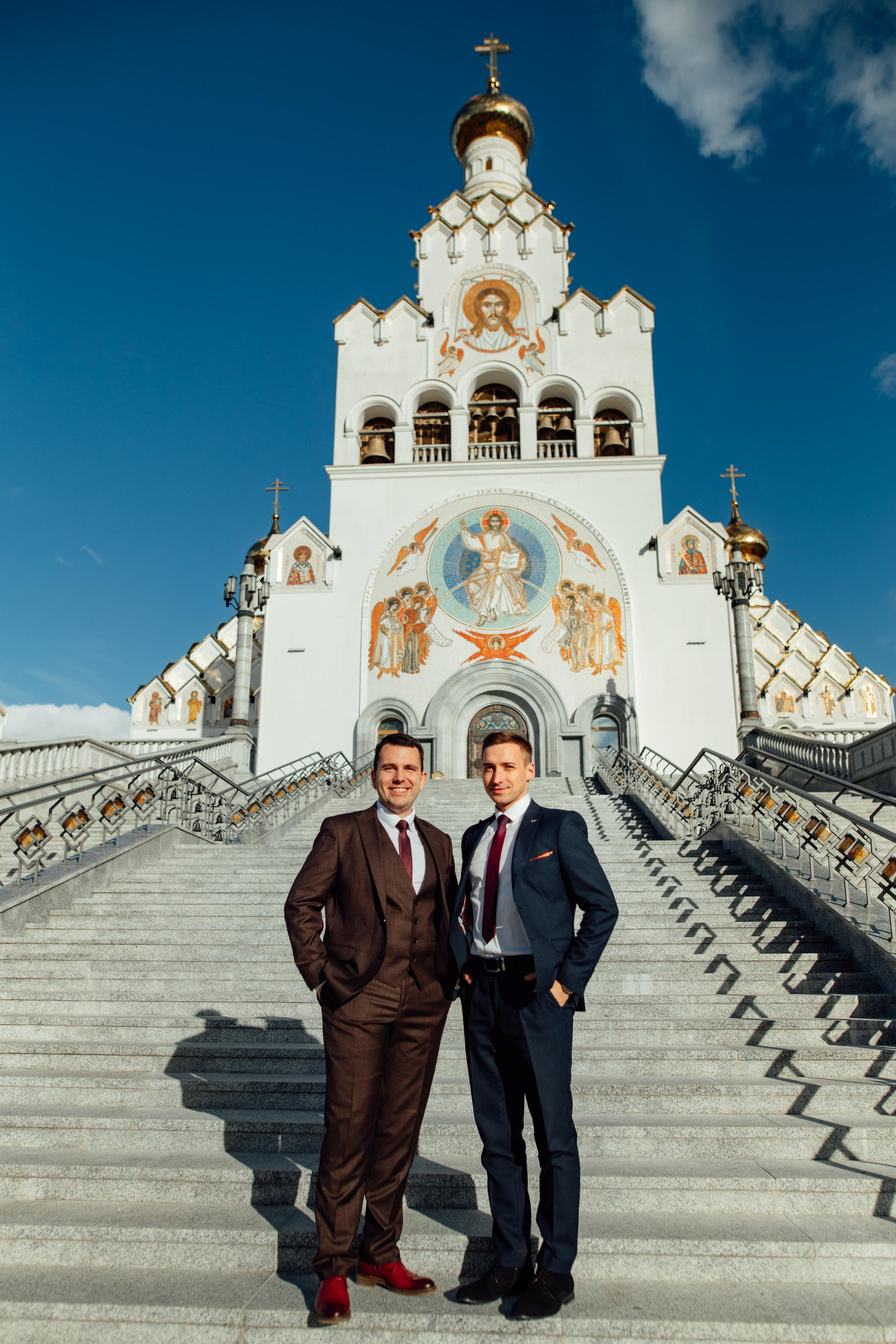 Кирилл и Александра, Храм Всех Святых, Минск октябрь 22