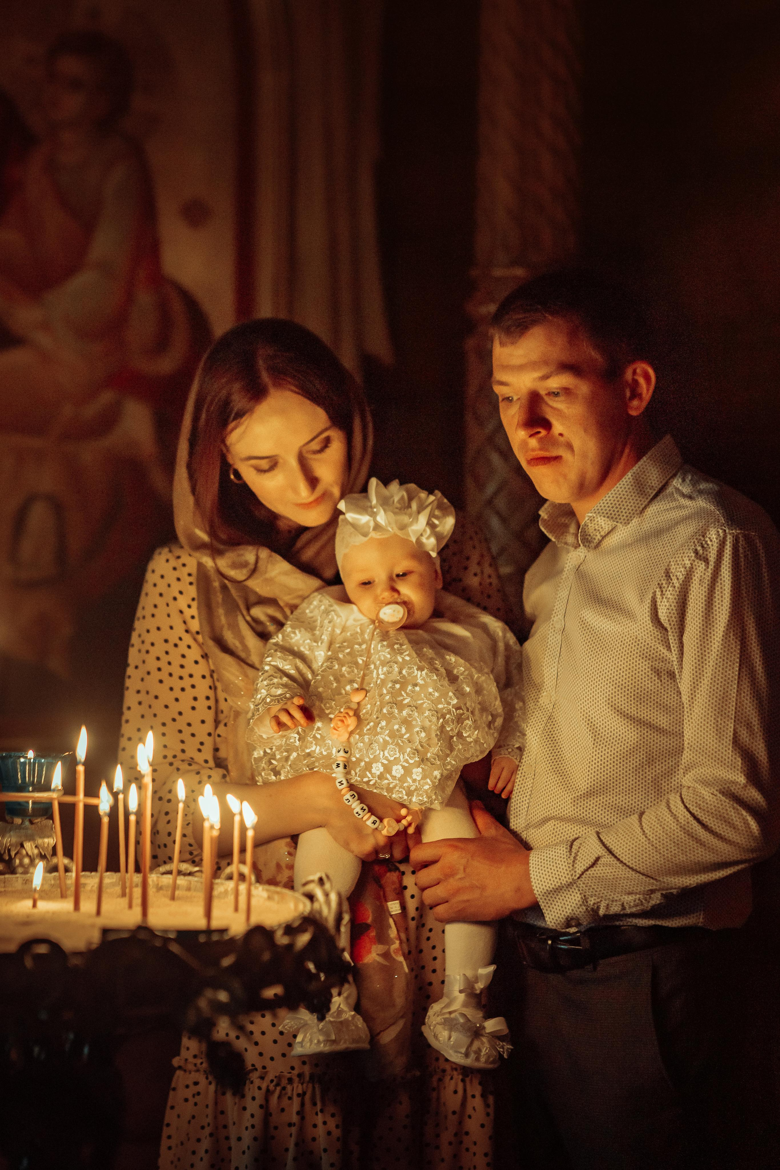 Крещение Эмилии, октябрь 22, храм Святой Троицы, Минск