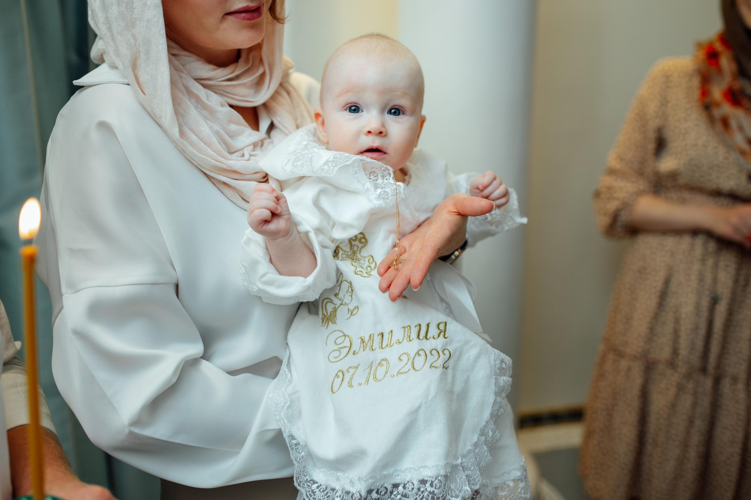 Крещение Эмилии, октябрь 22, храм Святой Троицы, Минск