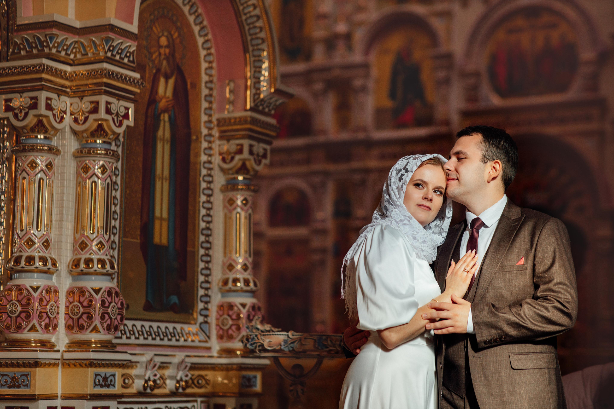 Кирилл и Александра, Храм Всех Святых, Минск октябрь 22