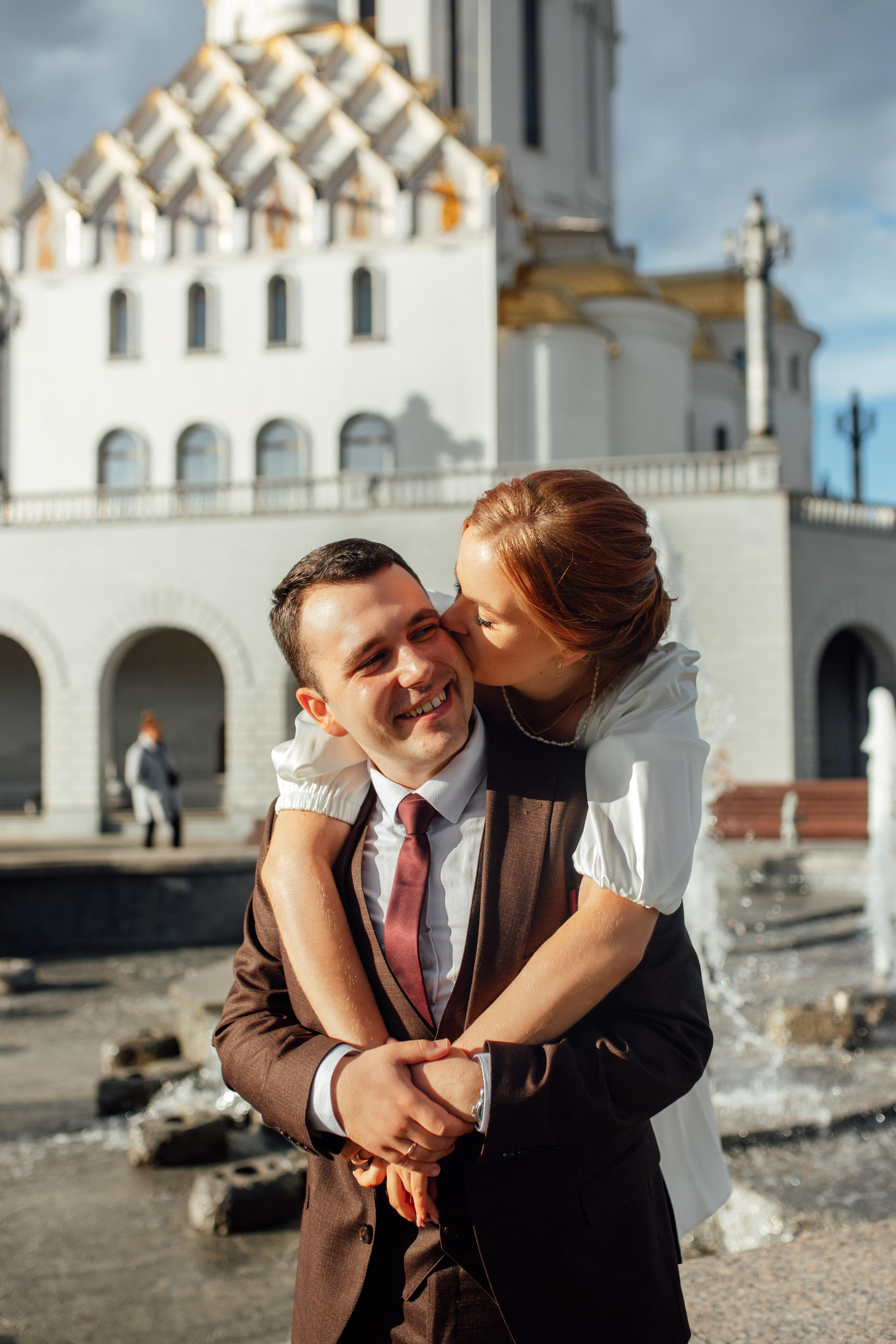 Кирилл и Александра, Храм Всех Святых, Минск октябрь 22