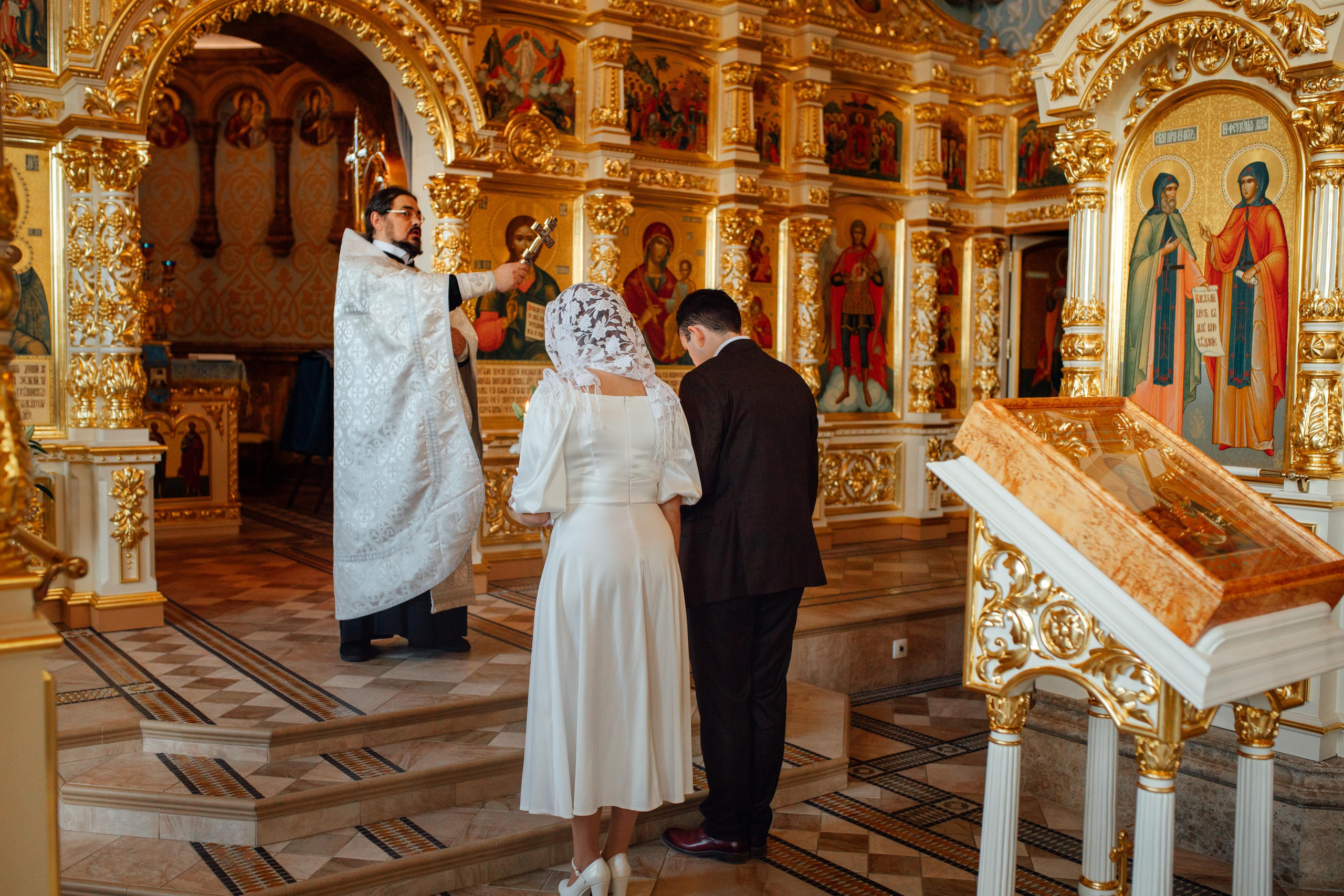 Кирилл и Александра, Храм Всех Святых, Минск октябрь 22