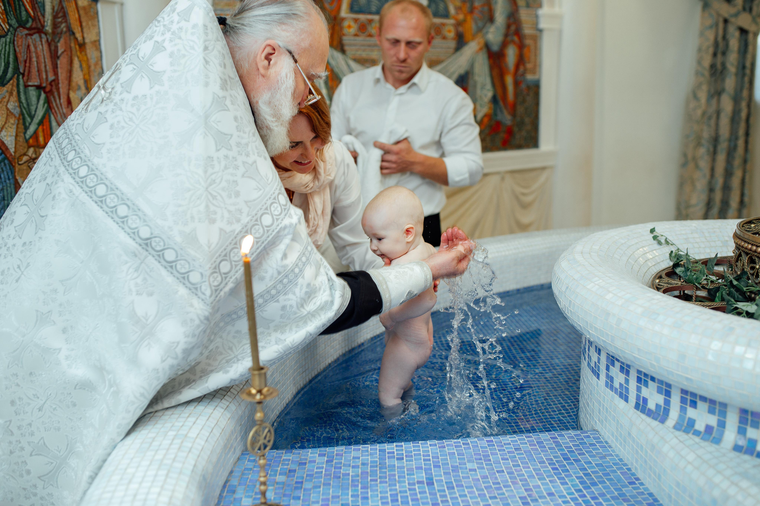 Крещение Эмилии, октябрь 22, храм Святой Троицы, Минск