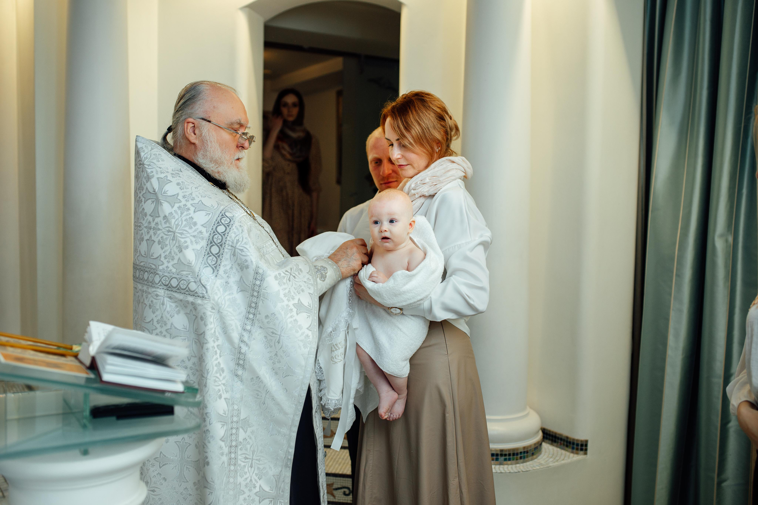 Крещение Эмилии, октябрь 22, храм Святой Троицы, Минск