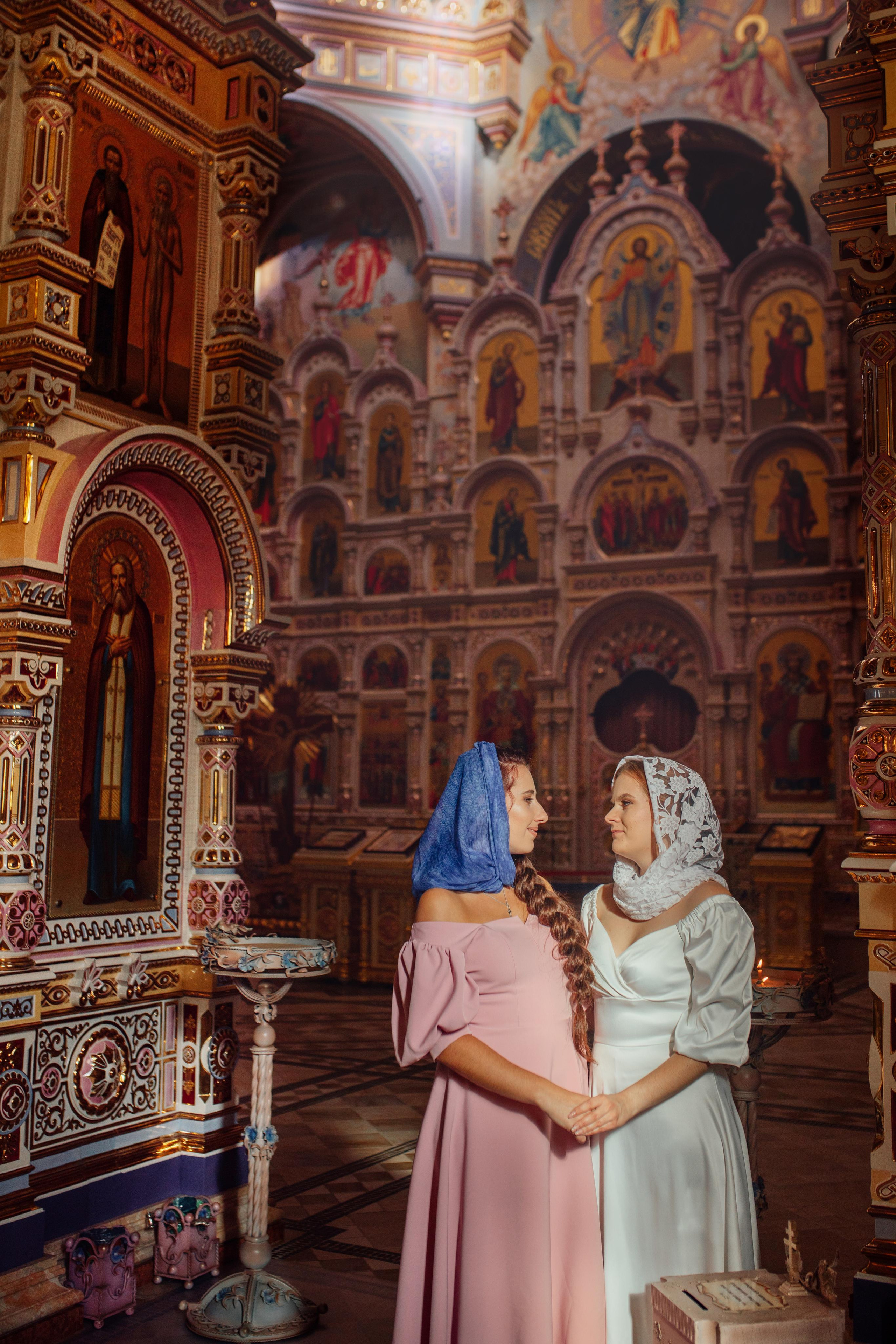 Кирилл и Александра, Храм Всех Святых, Минск октябрь 22