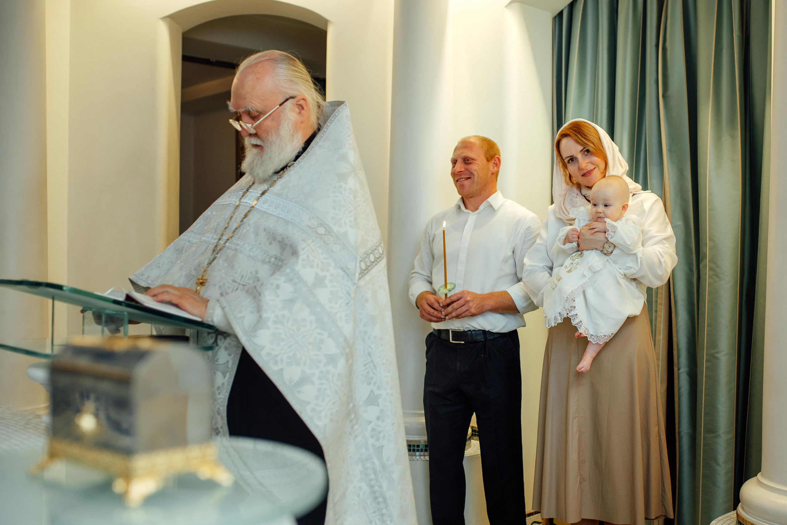 Крещение Эмилии, октябрь 22, храм Святой Троицы, Минск