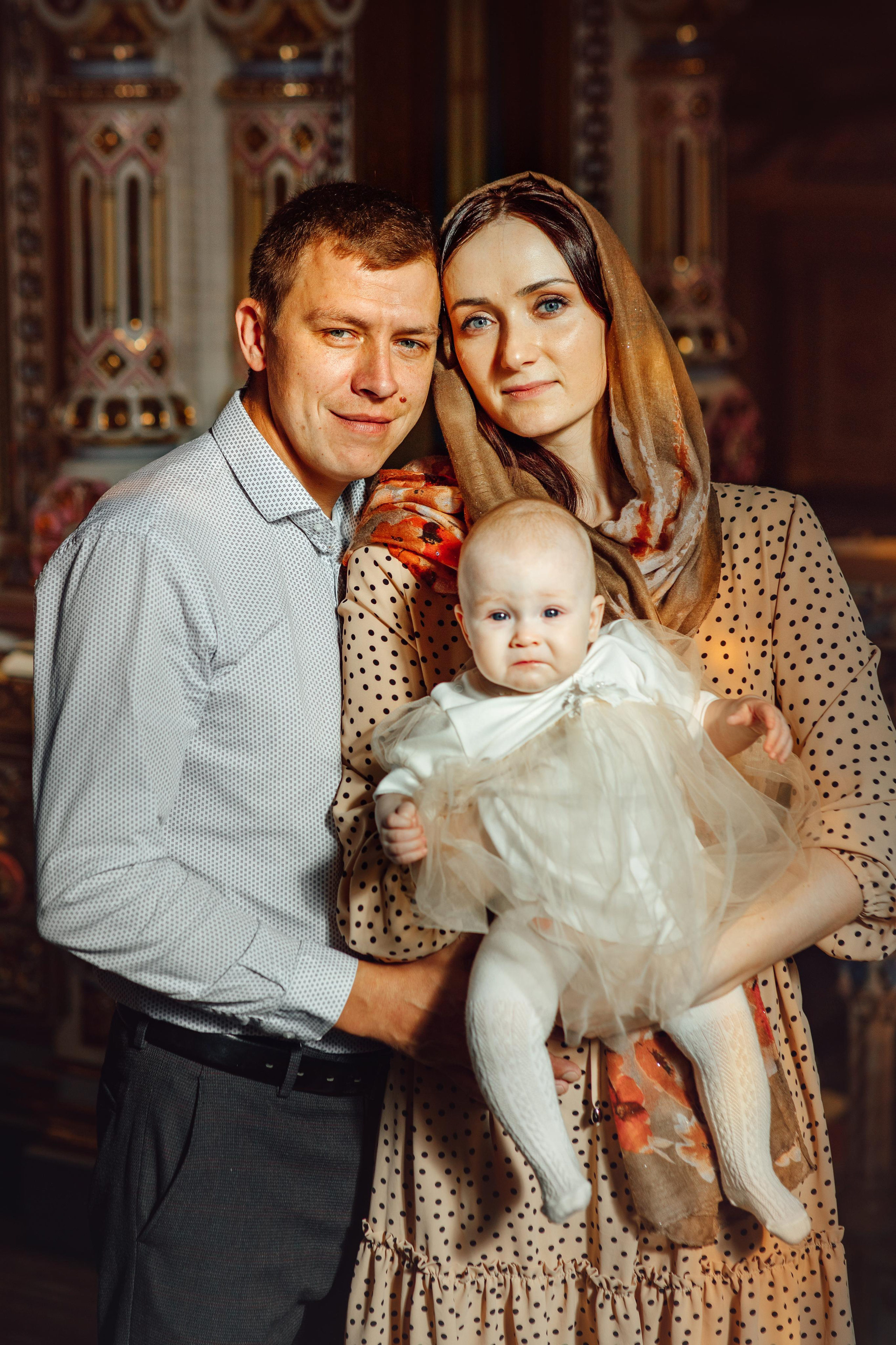 Крещение Эмилии, октябрь 22, храм Святой Троицы, Минск