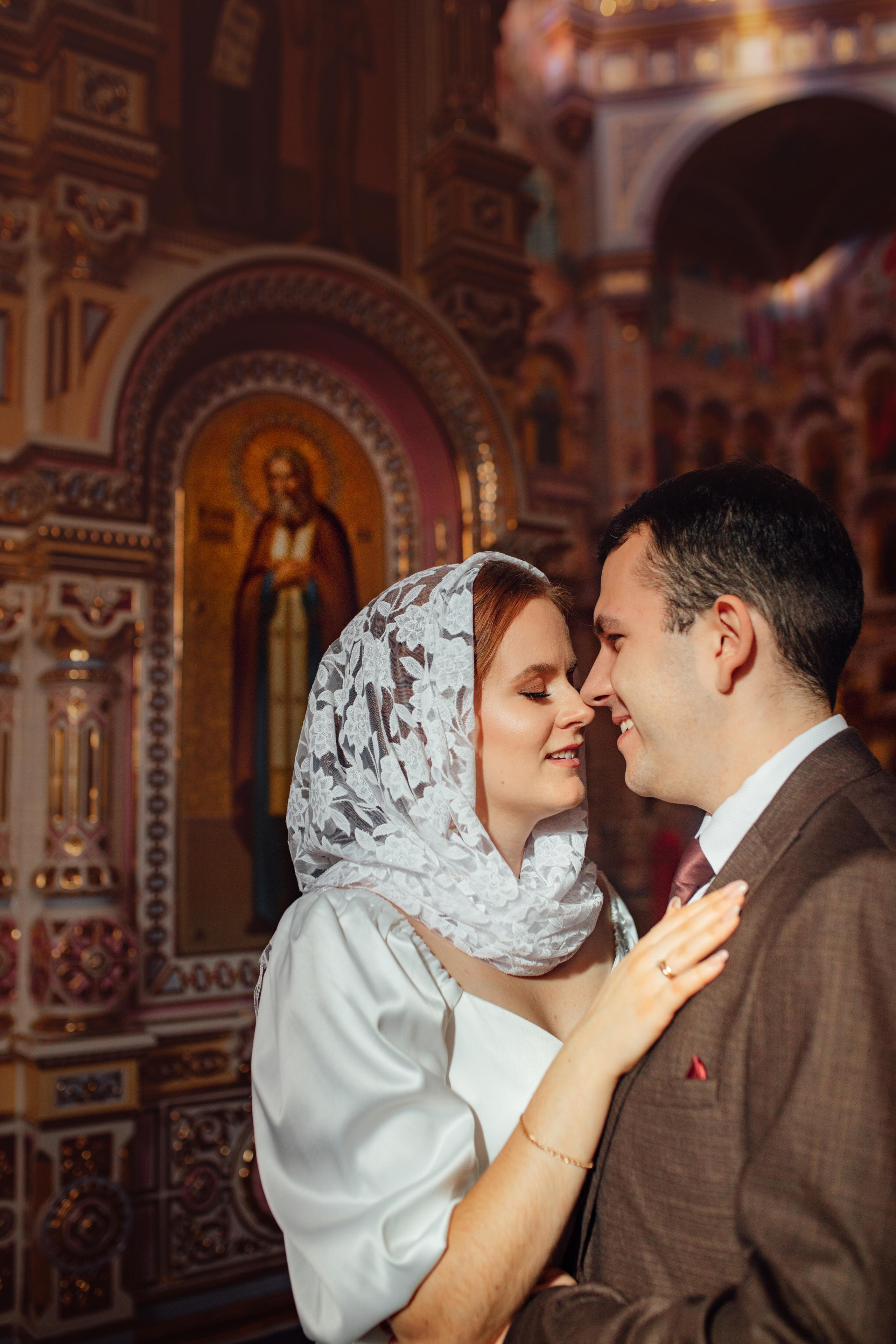 Кирилл и Александра, Храм Всех Святых, Минск октябрь 22