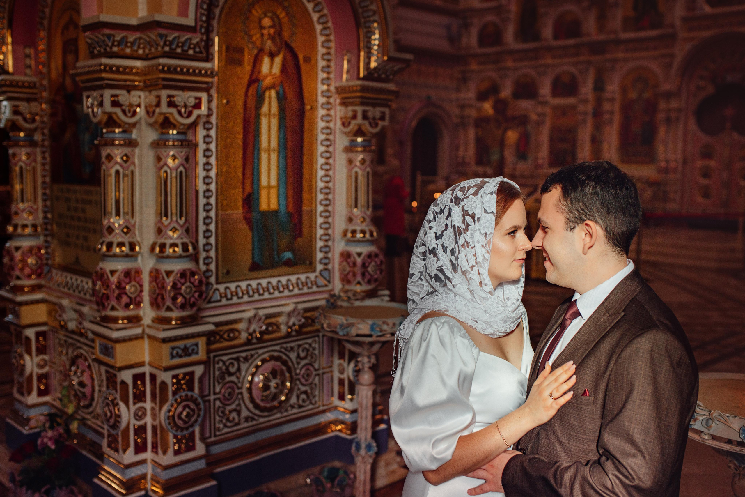 Кирилл и Александра, Храм Всех Святых, Минск октябрь 22