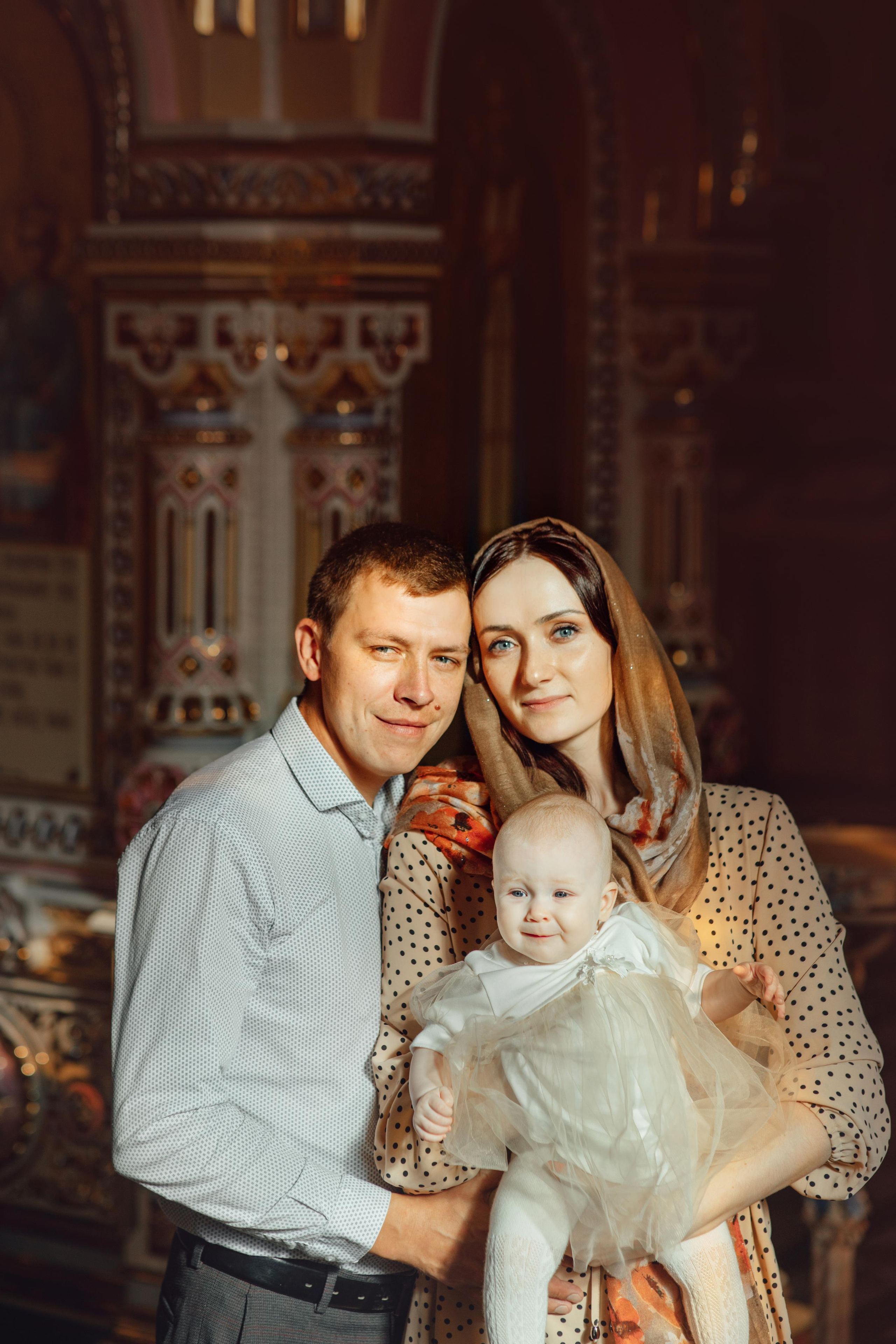 Крещение Эмилии, октябрь 22, храм Святой Троицы, Минск