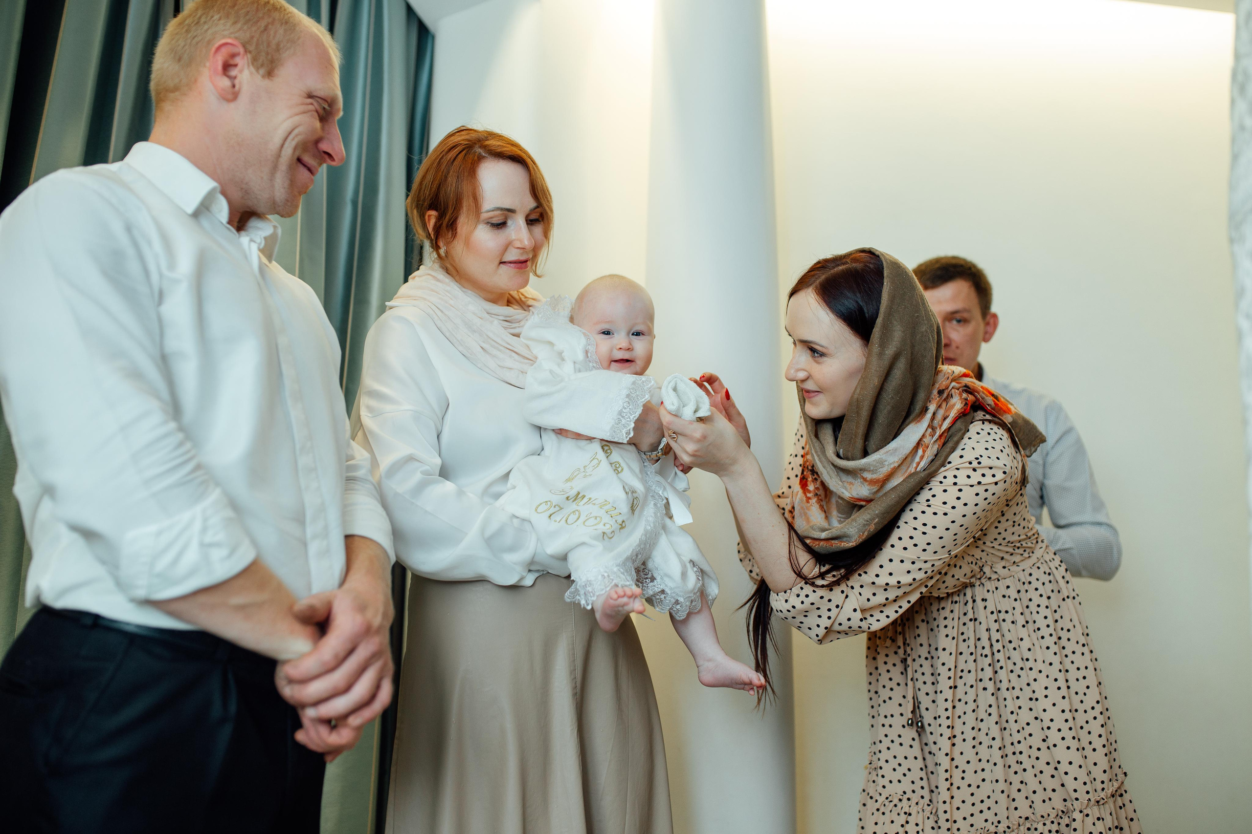 Крещение Эмилии, октябрь 22, храм Святой Троицы, Минск